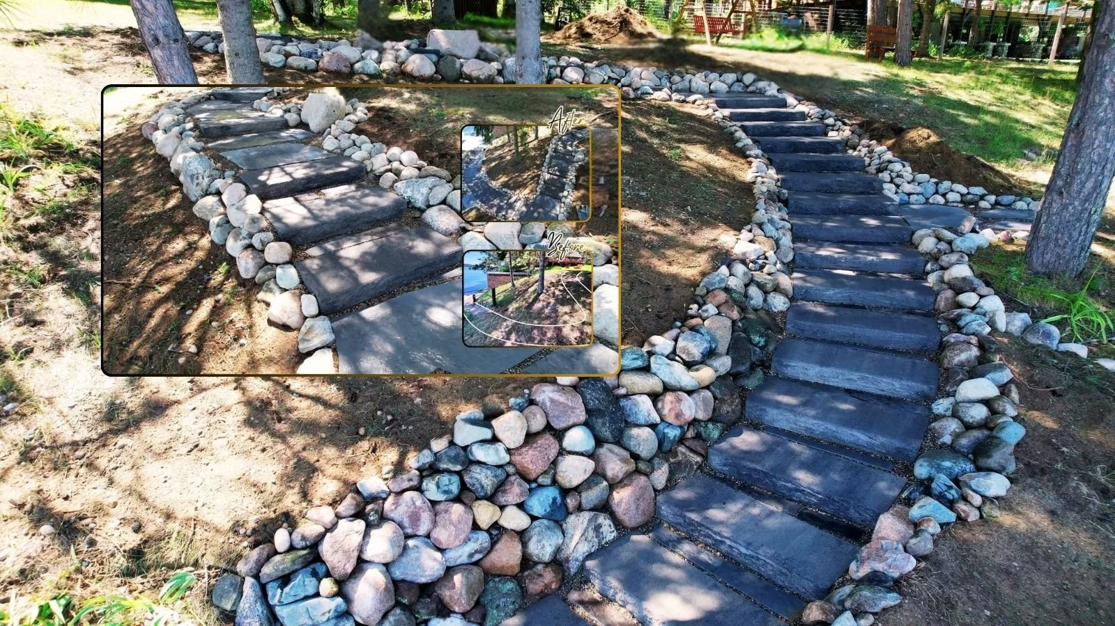 Cut In Borgert Steps