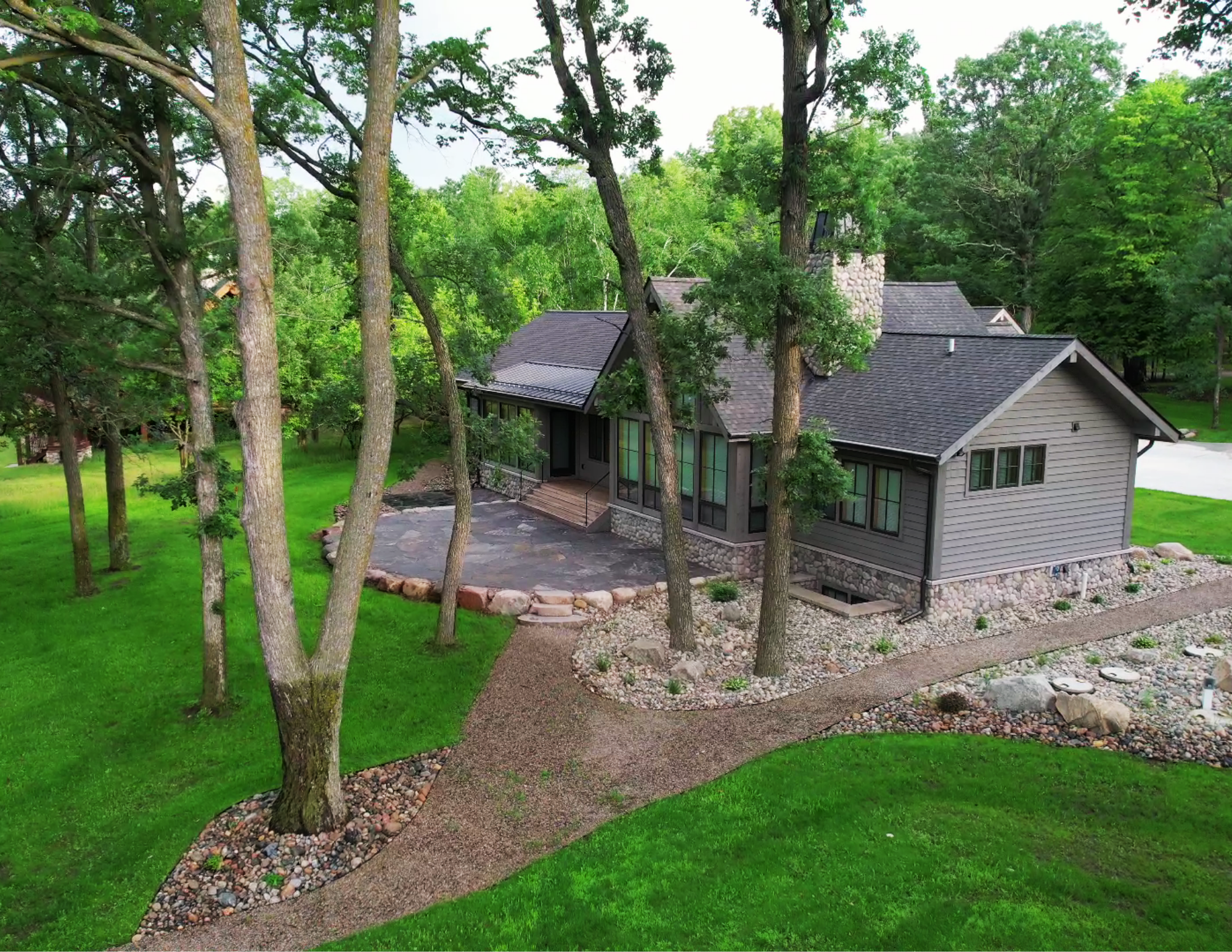Flagstone | Perimeter Plantings | Irrigation