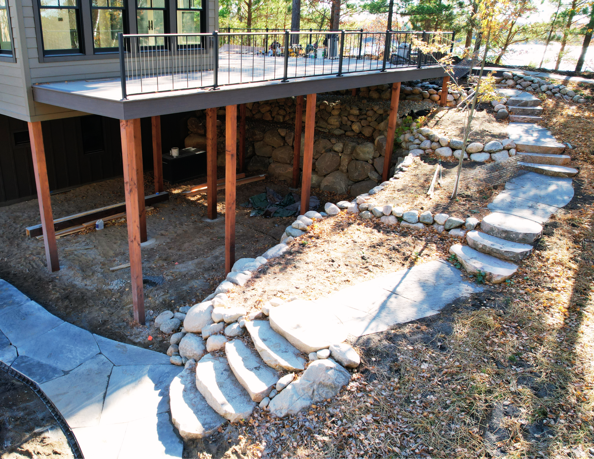 Sawn Boulders | Flagstone | Terrace Gardens