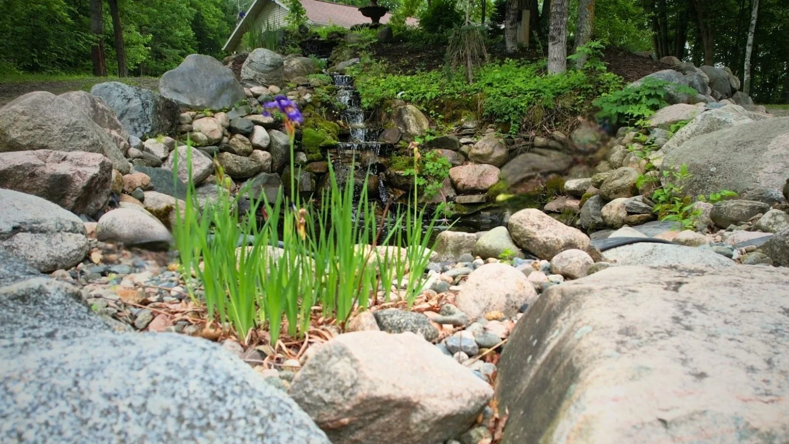 Waterfall Landscape Feature