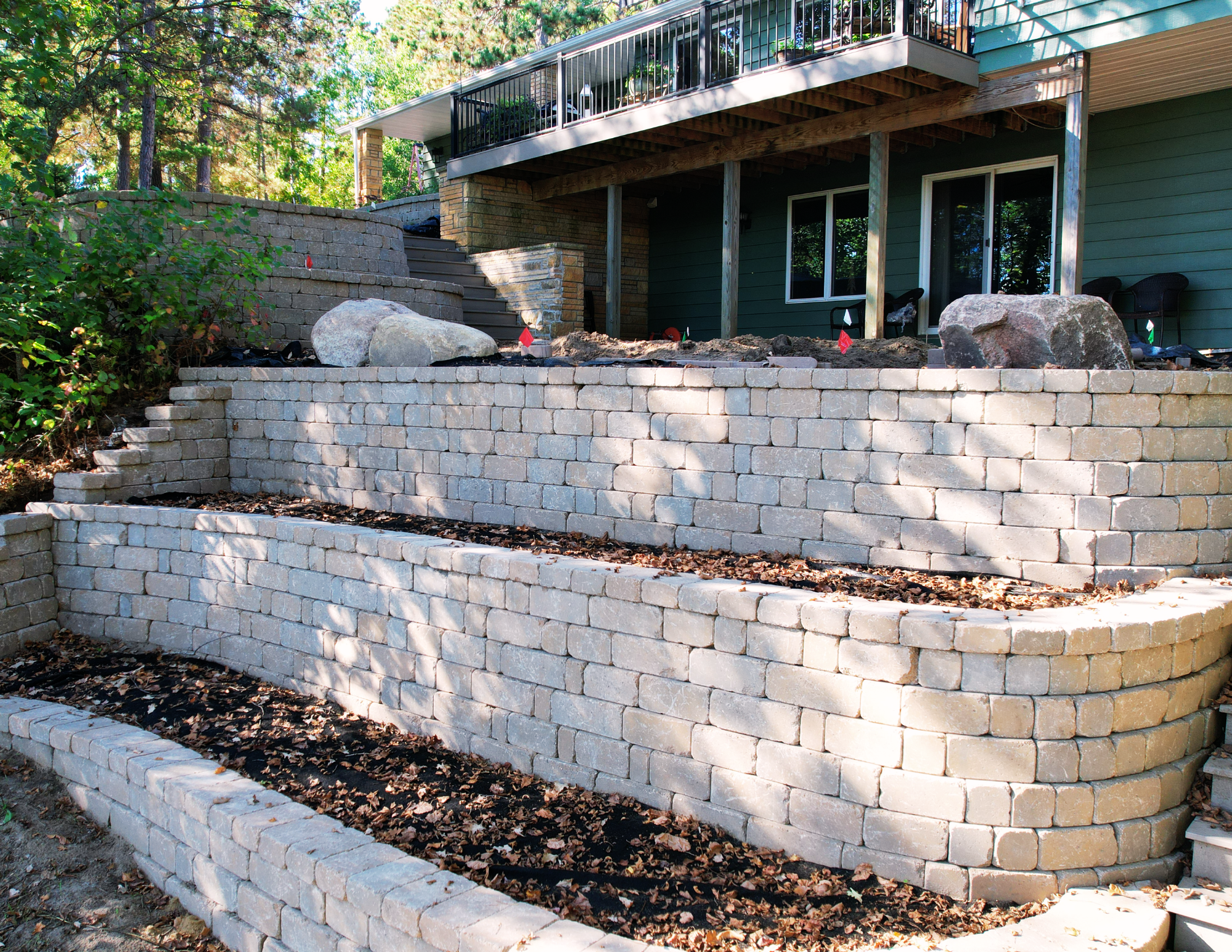 Block Retaining Walls | Irrigation | Gardens