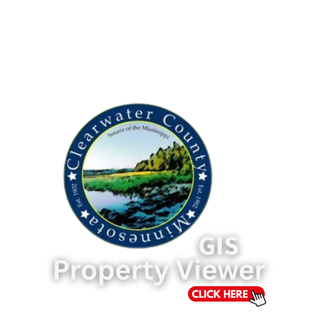 Seal of Clear Water County, Mississippi, featuring a landscape with a river, trees, and greenery.