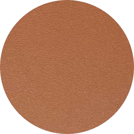 Close-up of a brown, textured surface, possibly leather or faux leather.