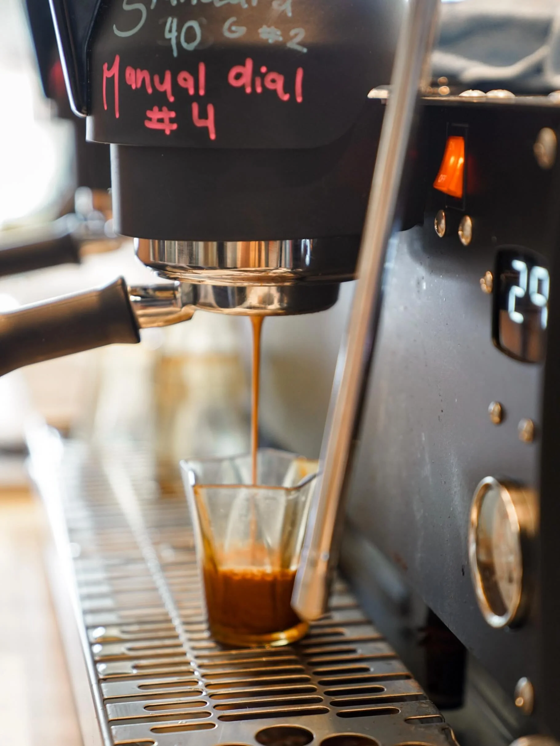 Espresso that speaks for itself.