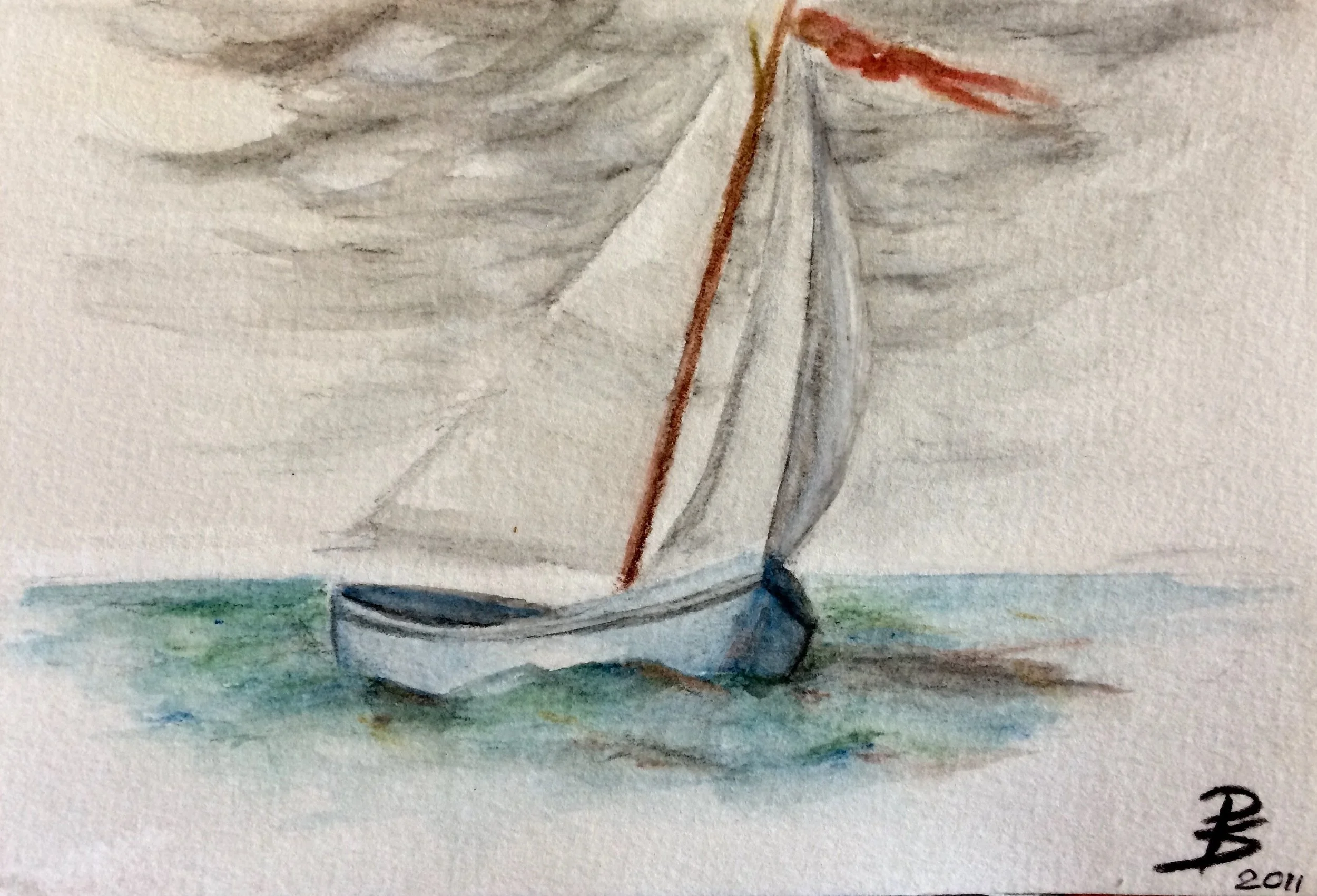 Small Sailing Boat - 2011 -.jpg