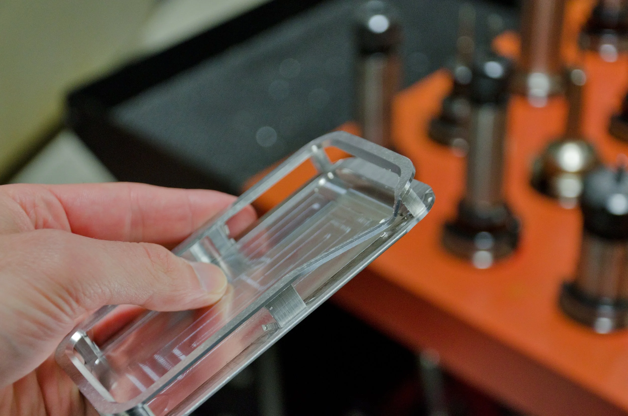 Tool path adjustment resolved a CNC machining defect during prototyping.