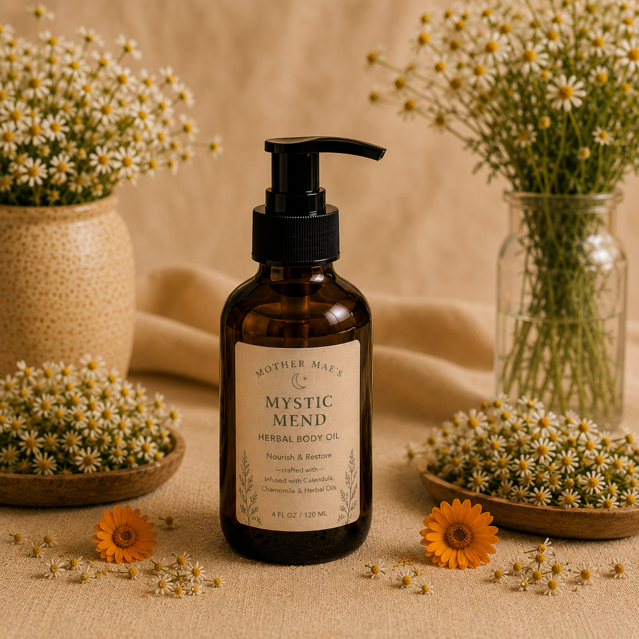 Mystic Mend Warming Massage Oil