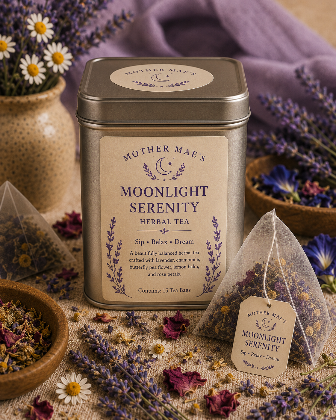 Moonlight Serenity Herbal Tea
