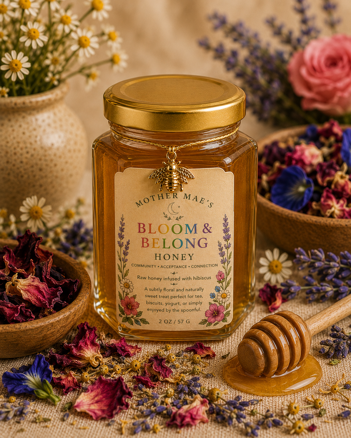 Bloom & Belong Hibiscus Honey