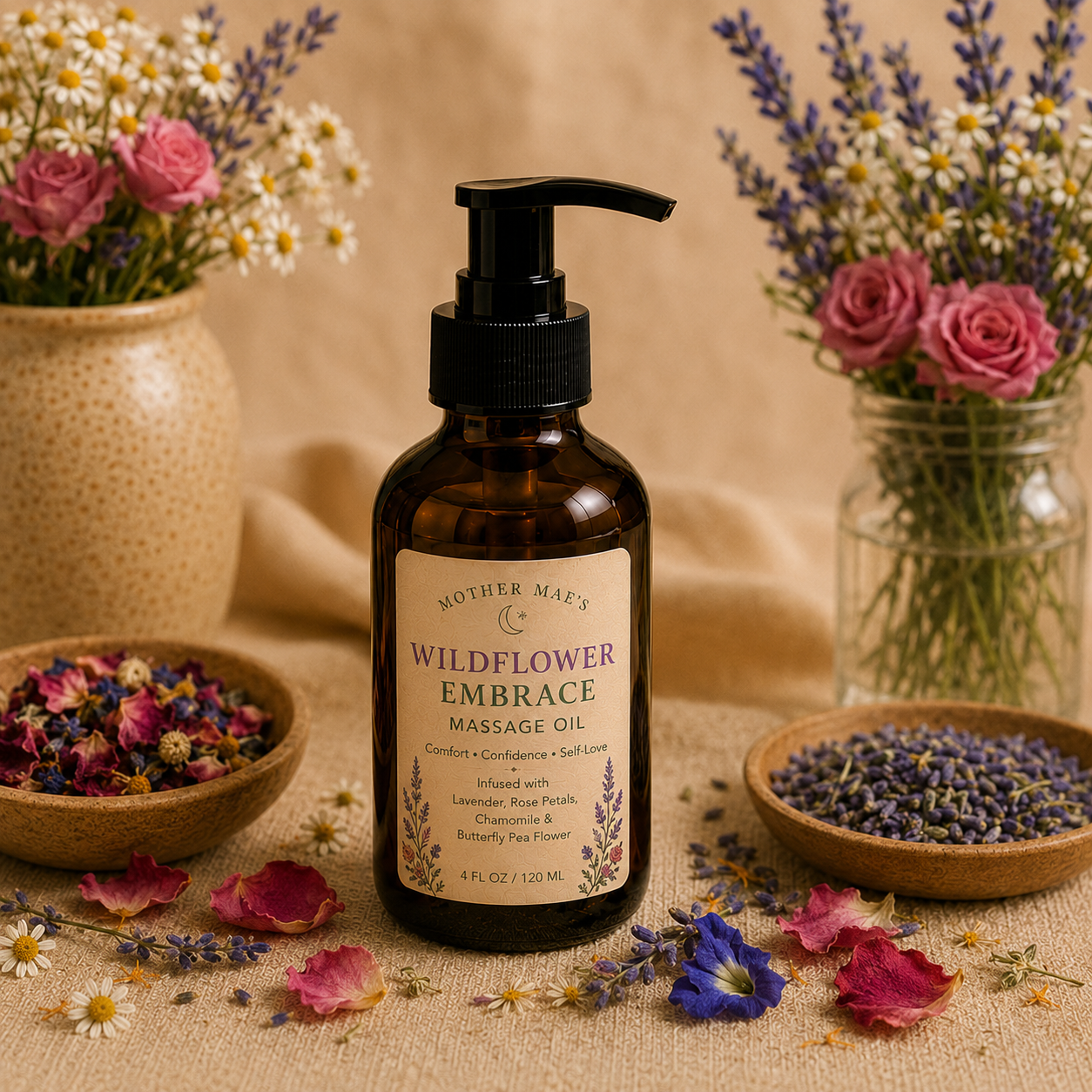 Wildflower Embrace Massage Oil