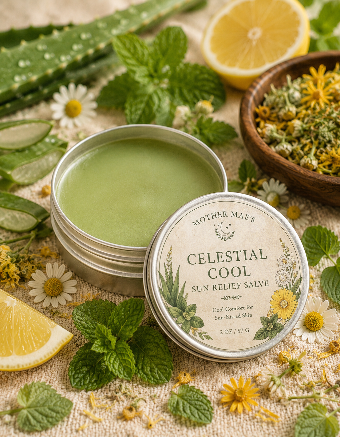 Celestial Cool Sun Relief Salve