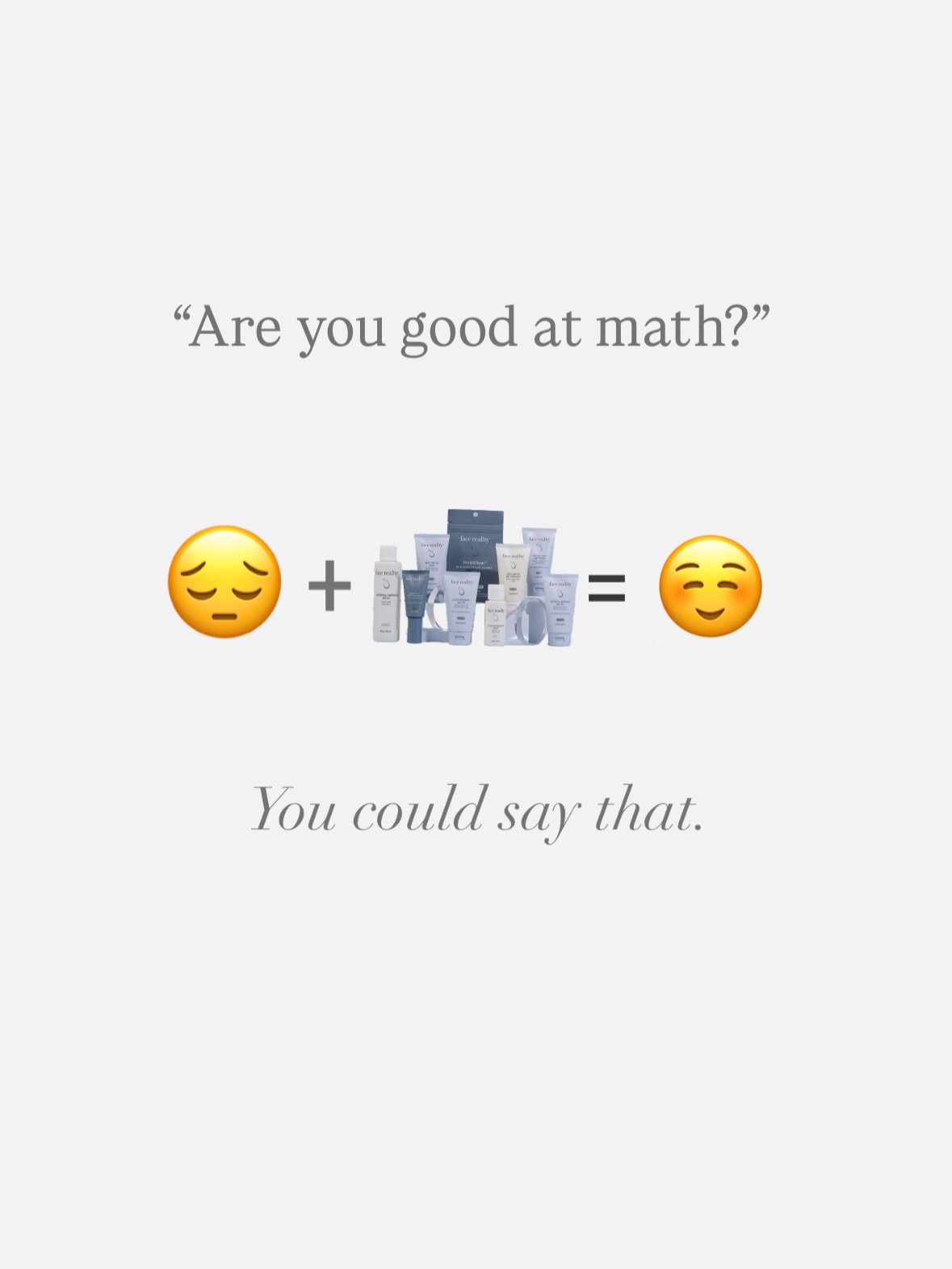 The girl math is always correct 💅🏻
.
.
.
.
.
.
.
.
.
.
.
.

#WoodlandHillsEsthetician #WoodlandHillsFacial #LosAngelesEsthetician #SanFernandoValleySkincare #acnespecialistlosangeles