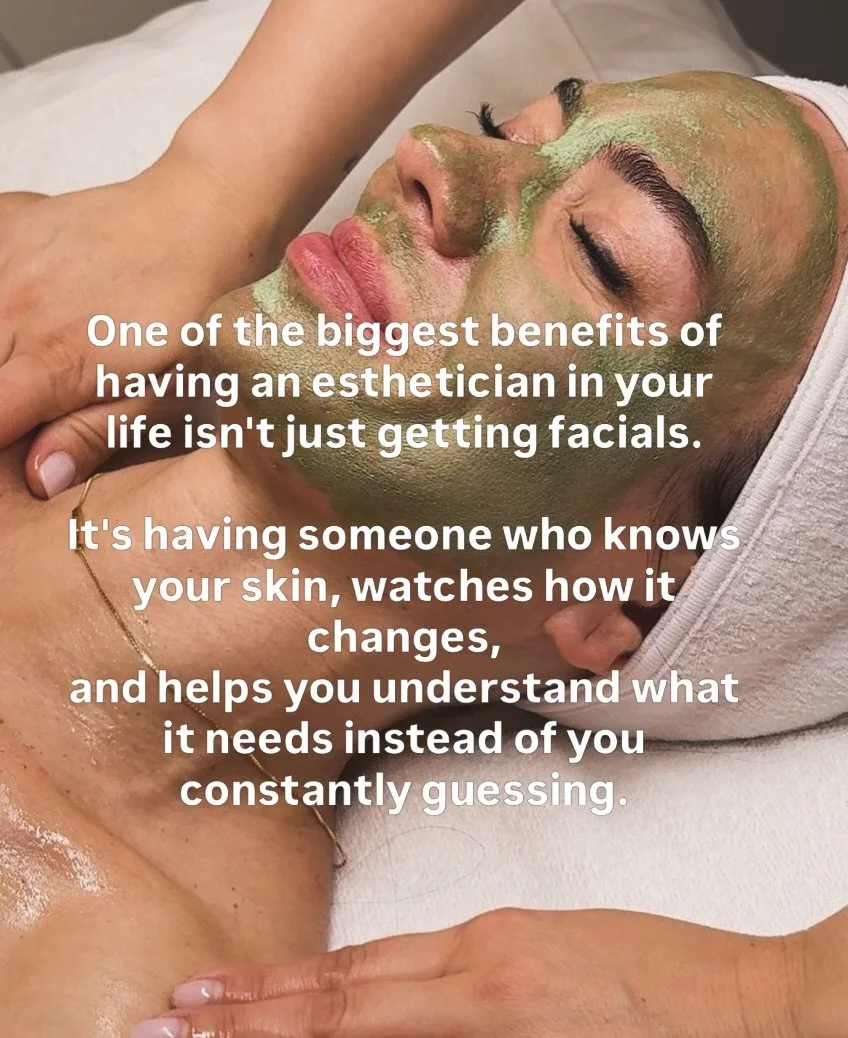 It really helps having someone who knows your skin and can guide you along the way 🤍

If you&rsquo;re local, come see me 😉