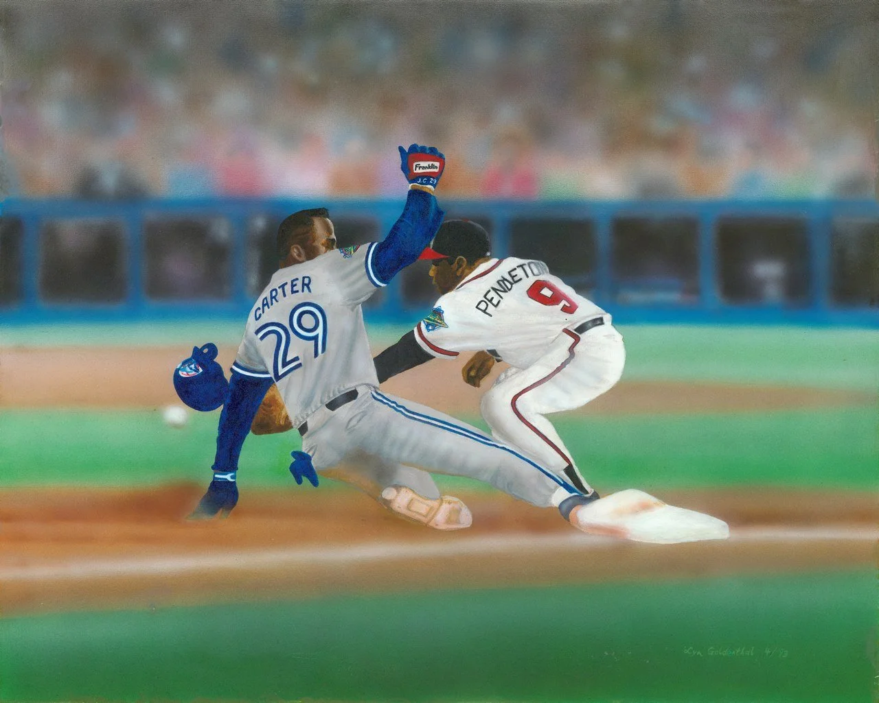 Carter Sliding In (The Golden Era Infield Edition)