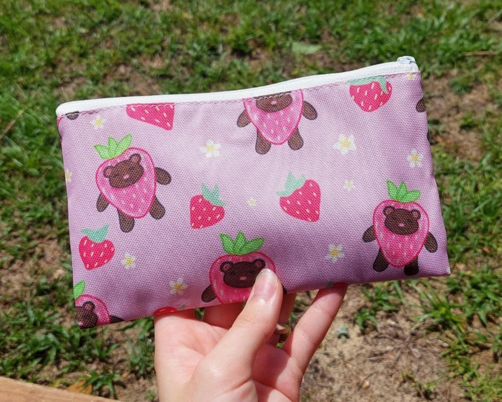 Strawberry Dreams Pencil Pouch