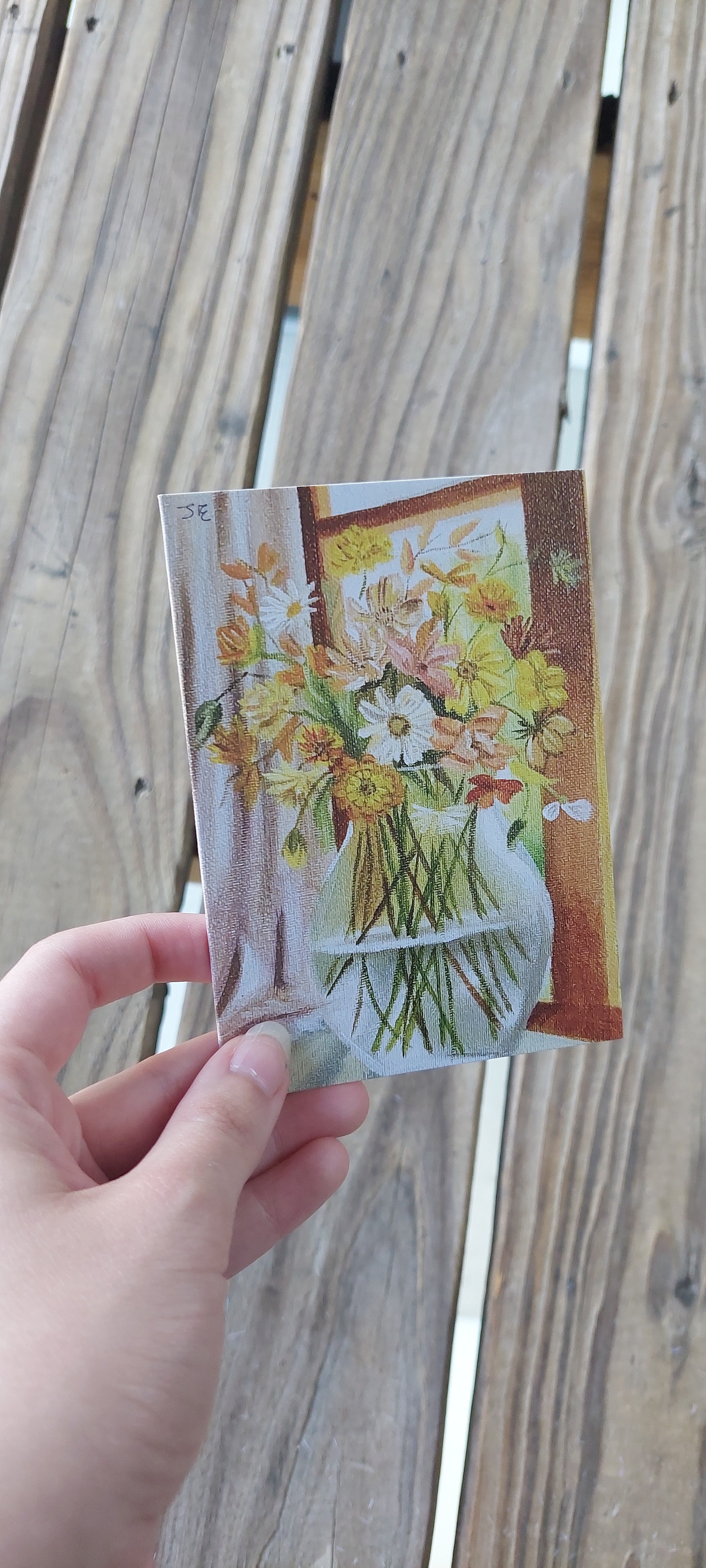Greeting Card - 5x7  Warm Florals