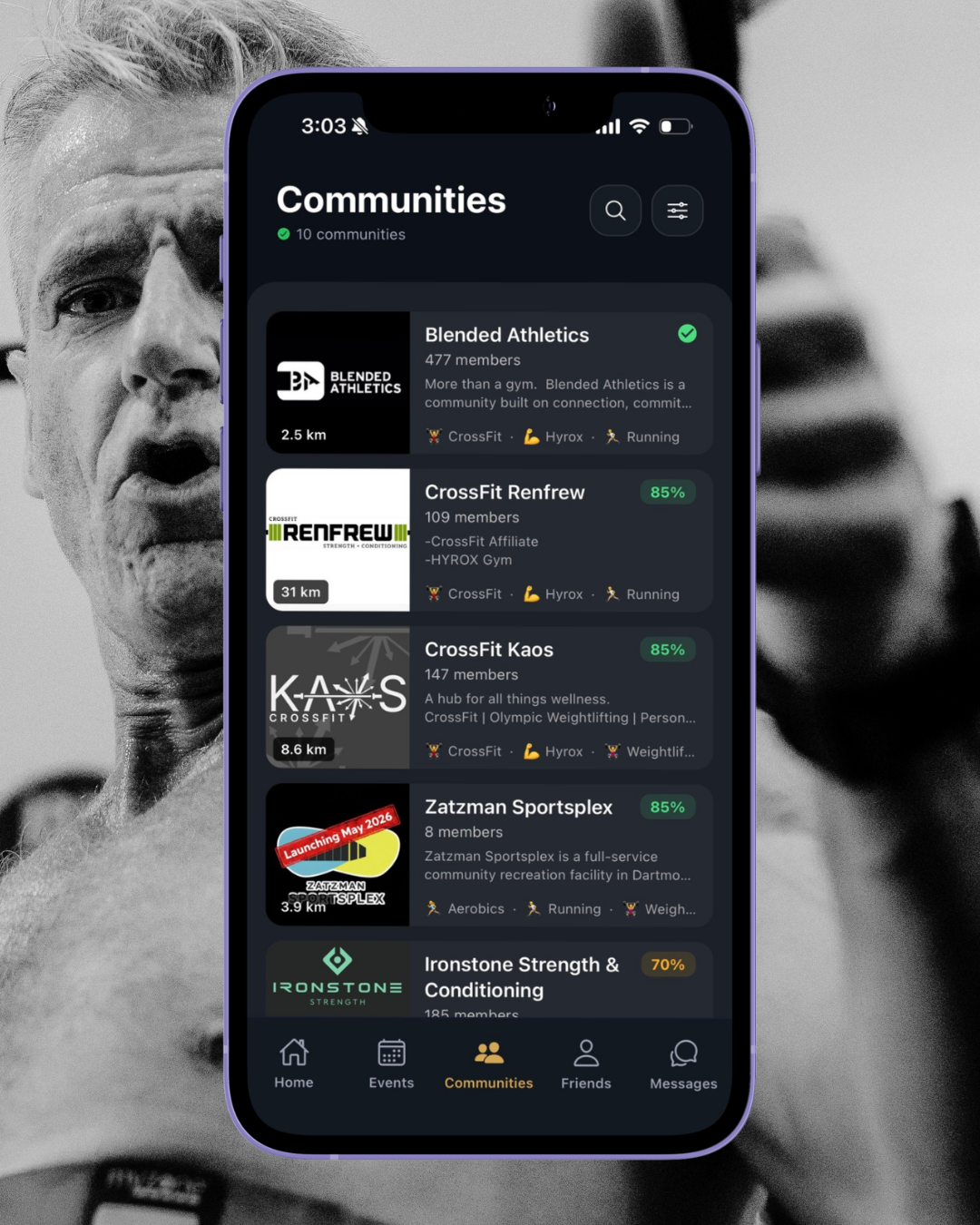 Discover local fitness communities built around shared goals, training styles, and real connection.