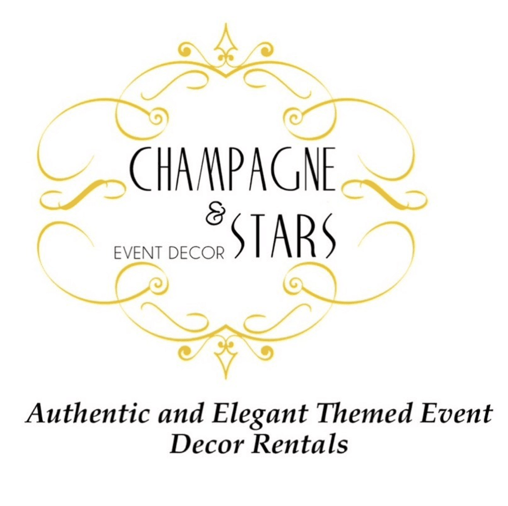 Champagne &amp; Stars Event Decor