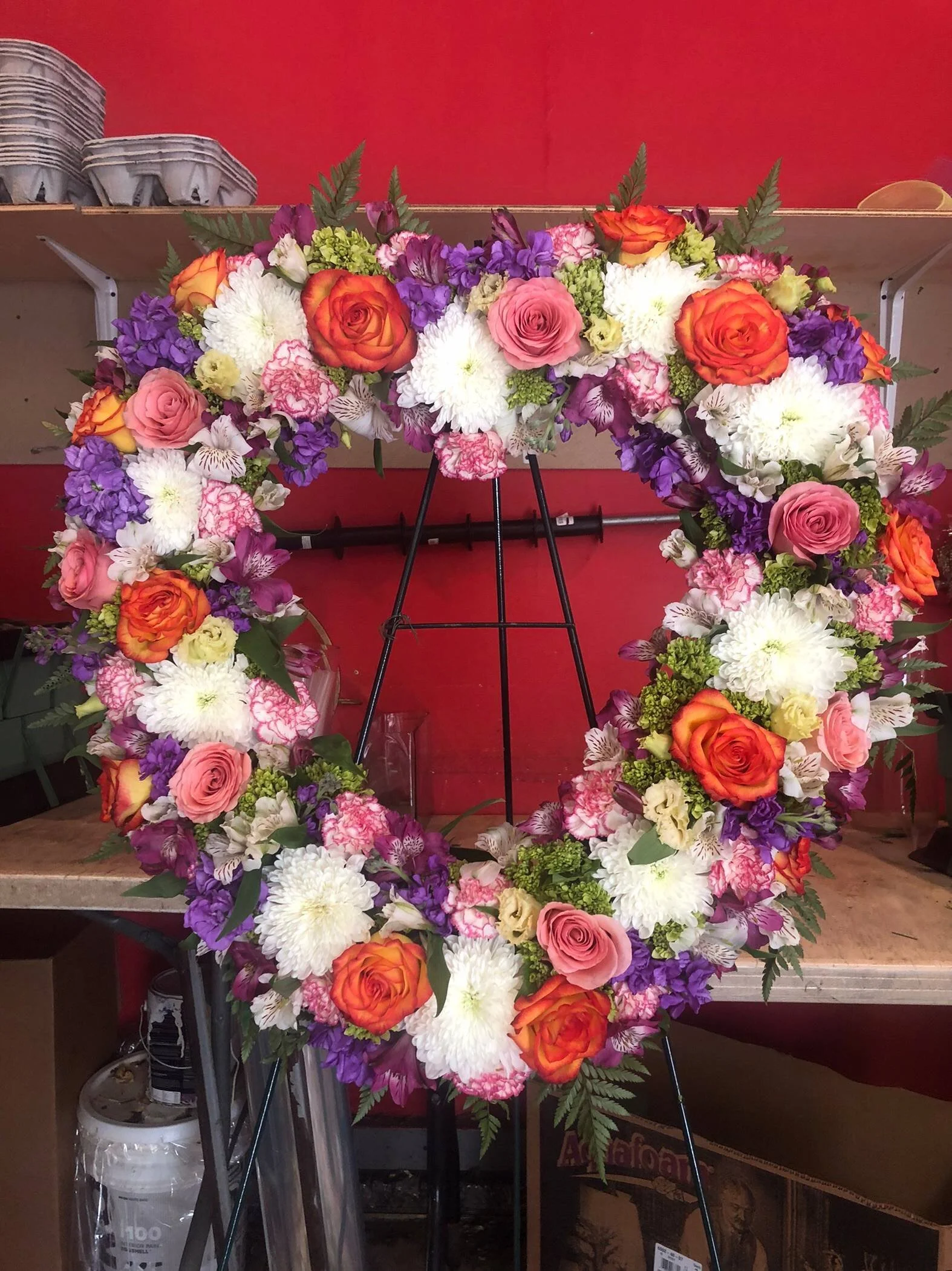 Heartfelt Tribute Funeral Wreath