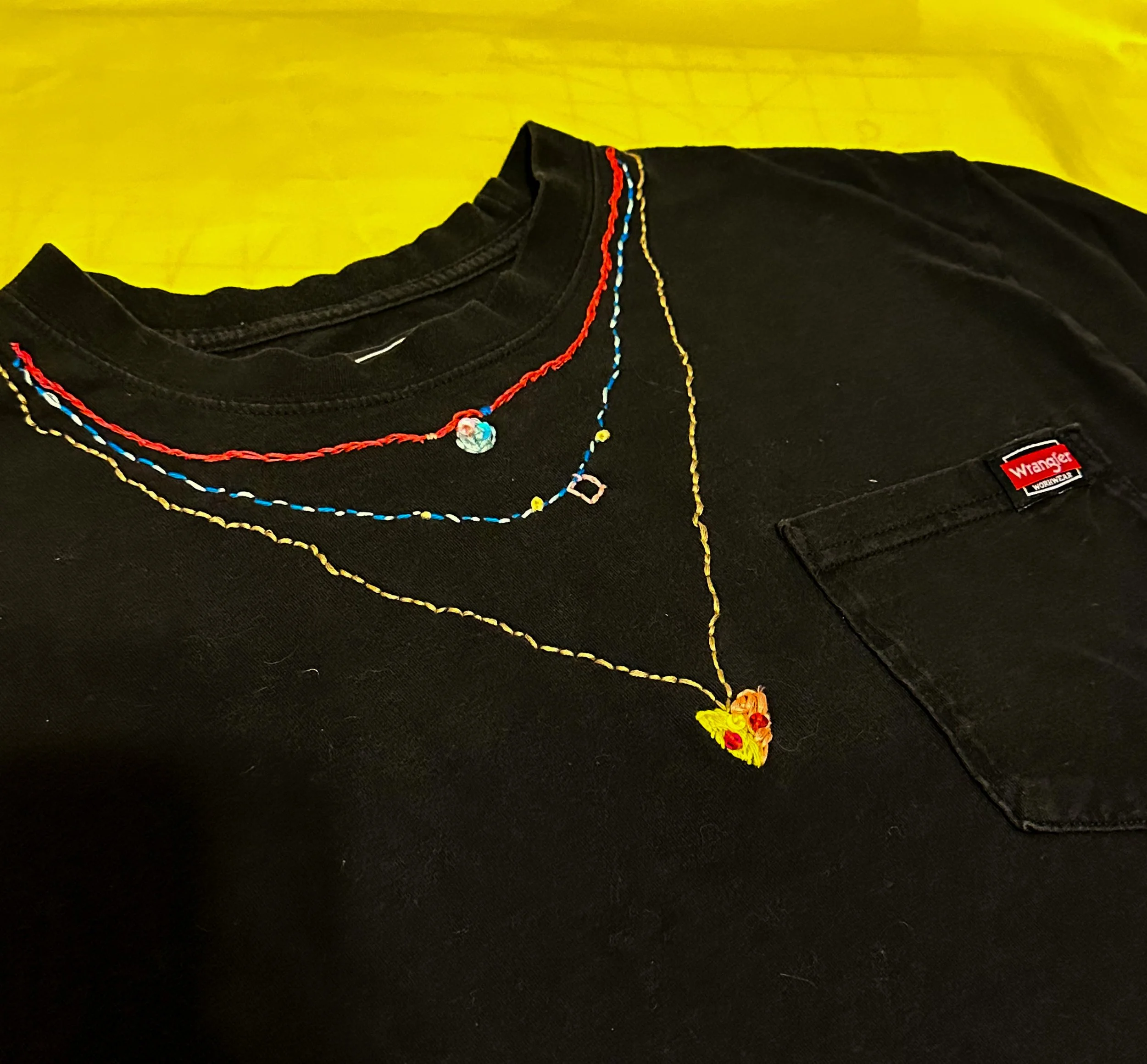 Black Wrangler Tee