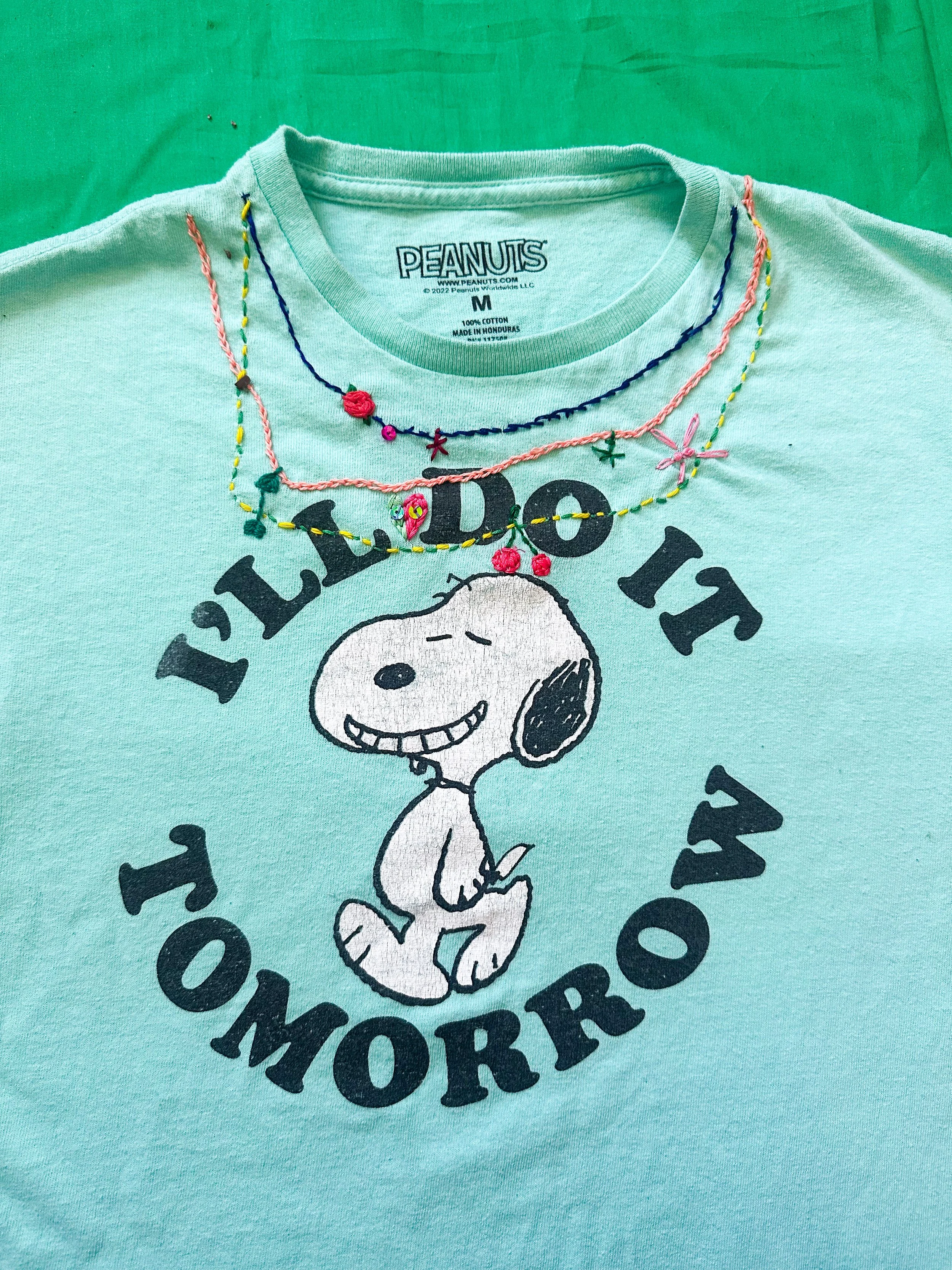 I'll Do it Tomorrow Snoopy Tee