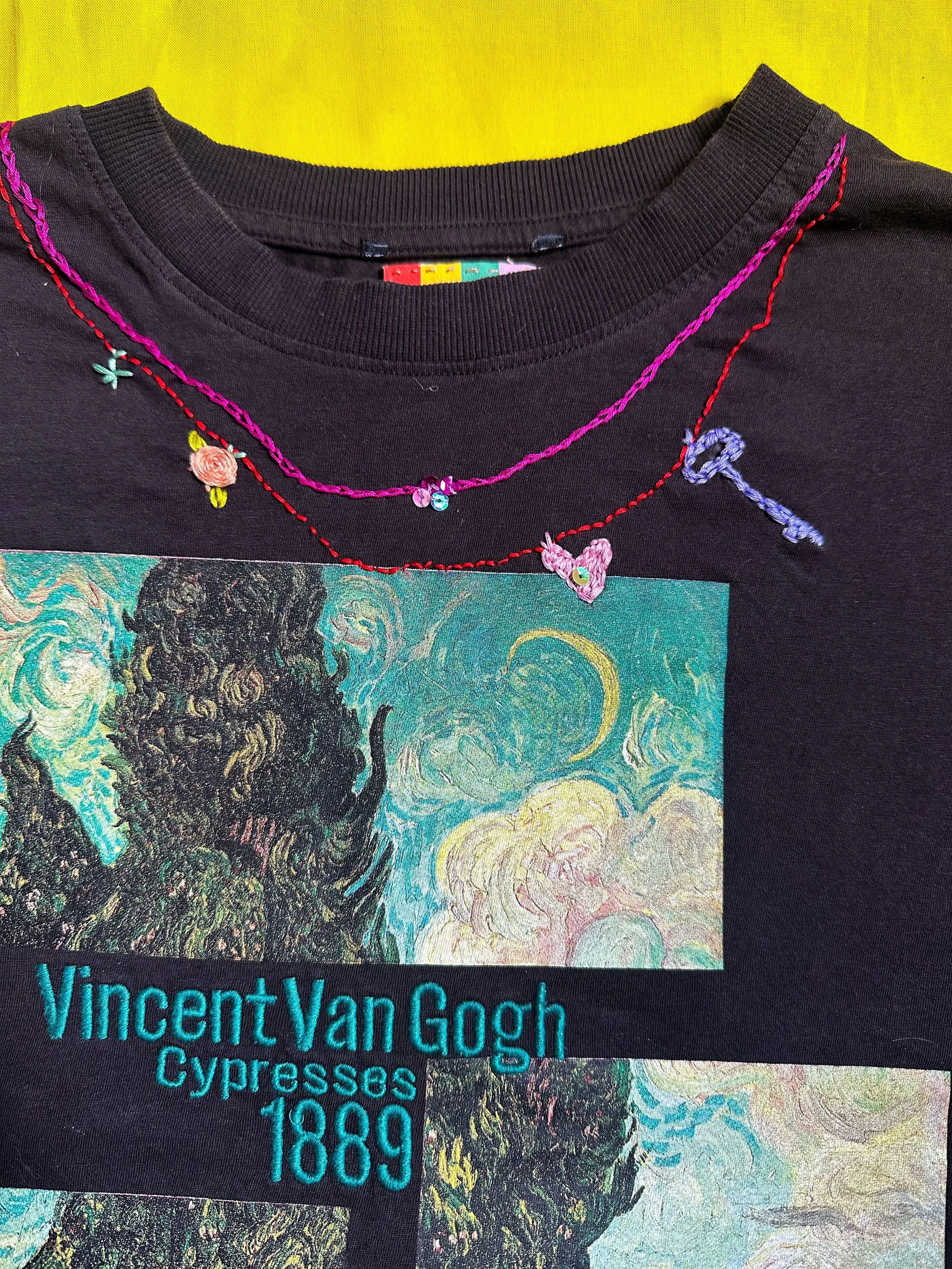 Van Gogh Cypresses Tee
