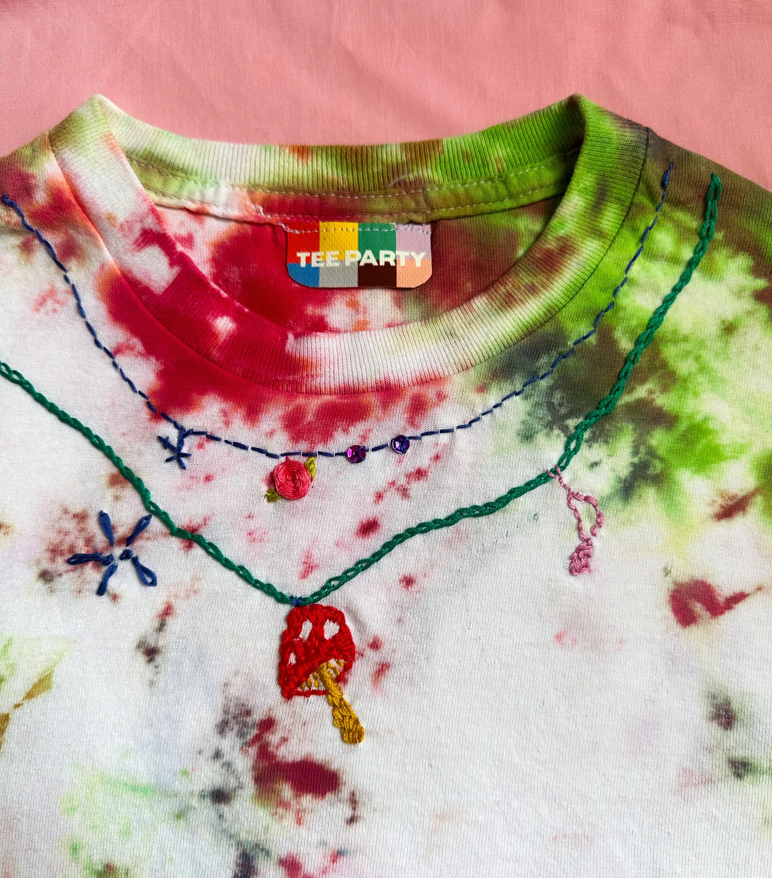 Tie Dye Mushroom Tee