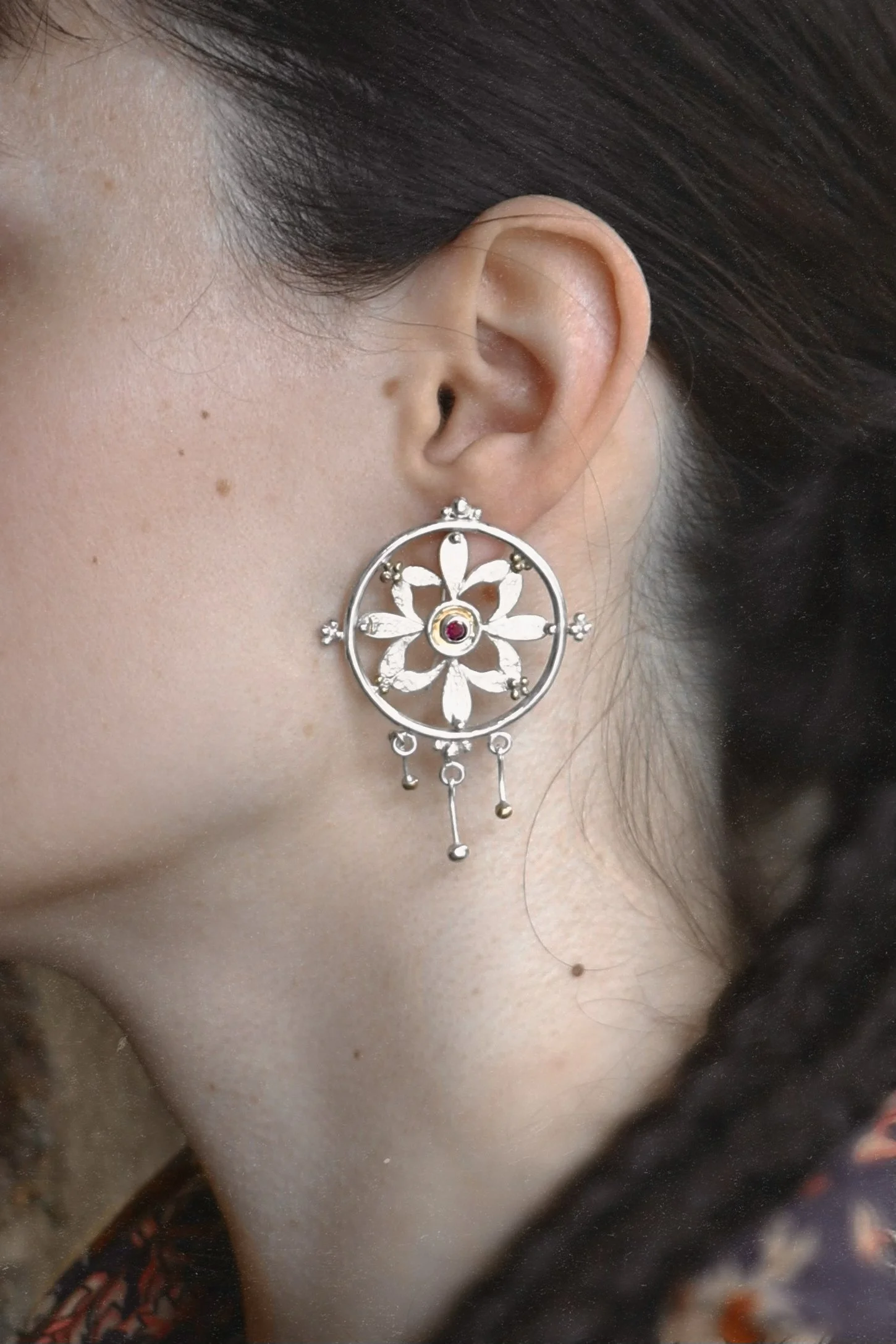 Talisman Bigouden - Boucle d'oreille
