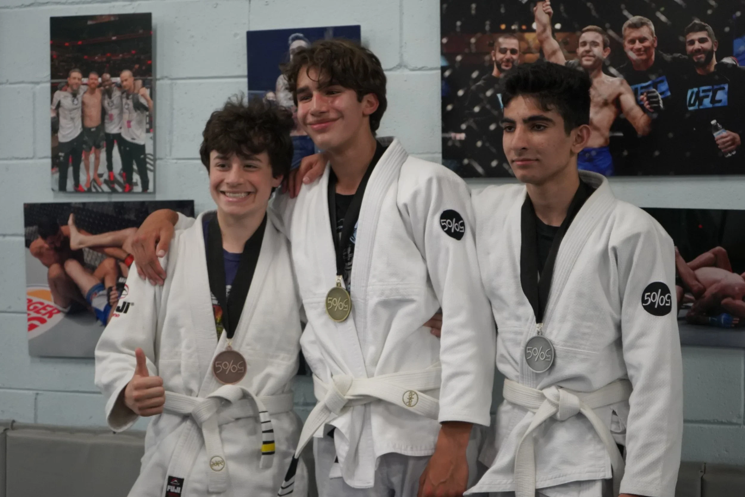 Teens BJJ Stripe Test 