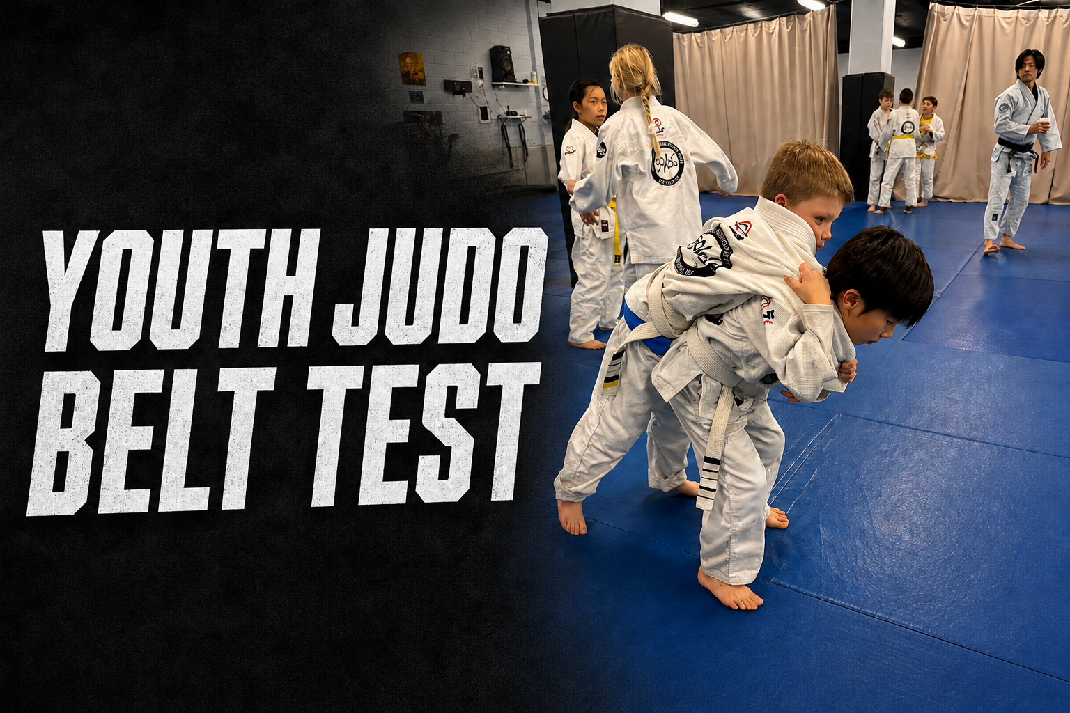 Youth Judo Belt Test 