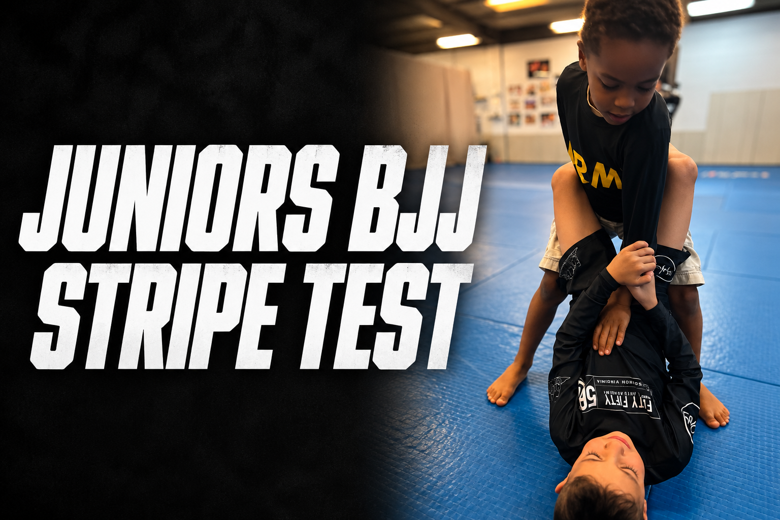Junior BJJ Stripe Test 