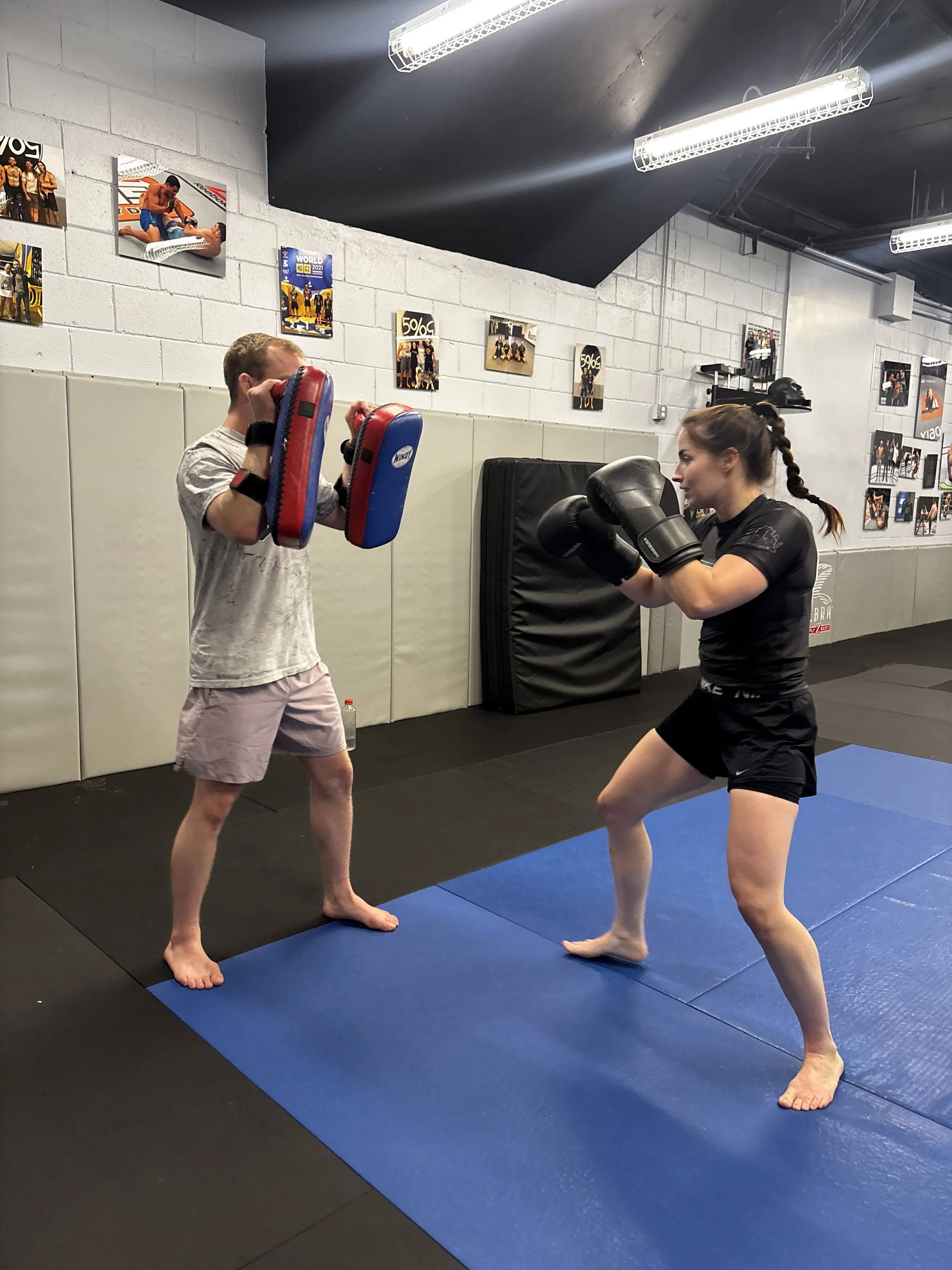 Kickboxing at Fifty/50 in Falls Church, VA