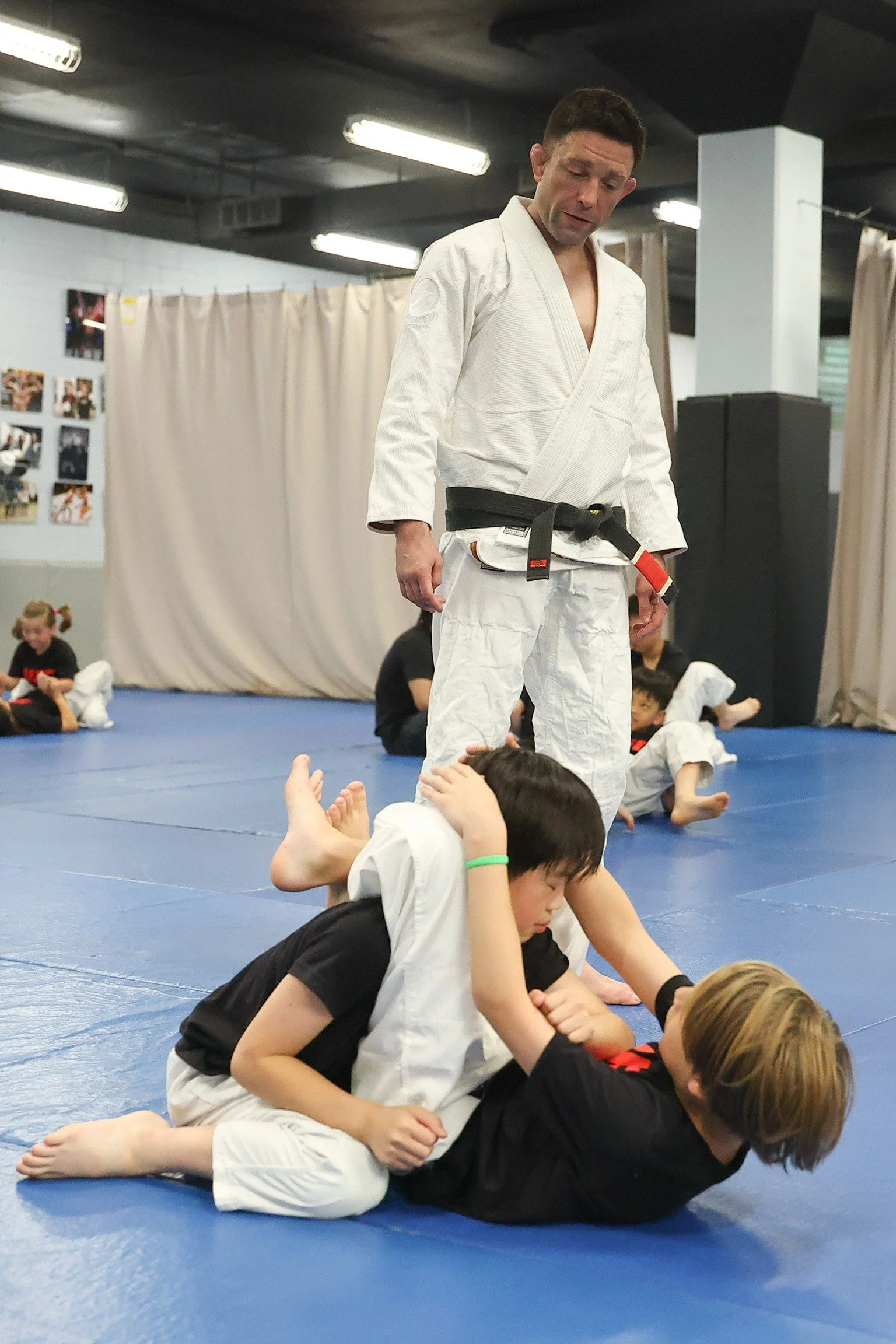 1st-6th grade BJJ at Fifty/50 in Falls Church, VA
