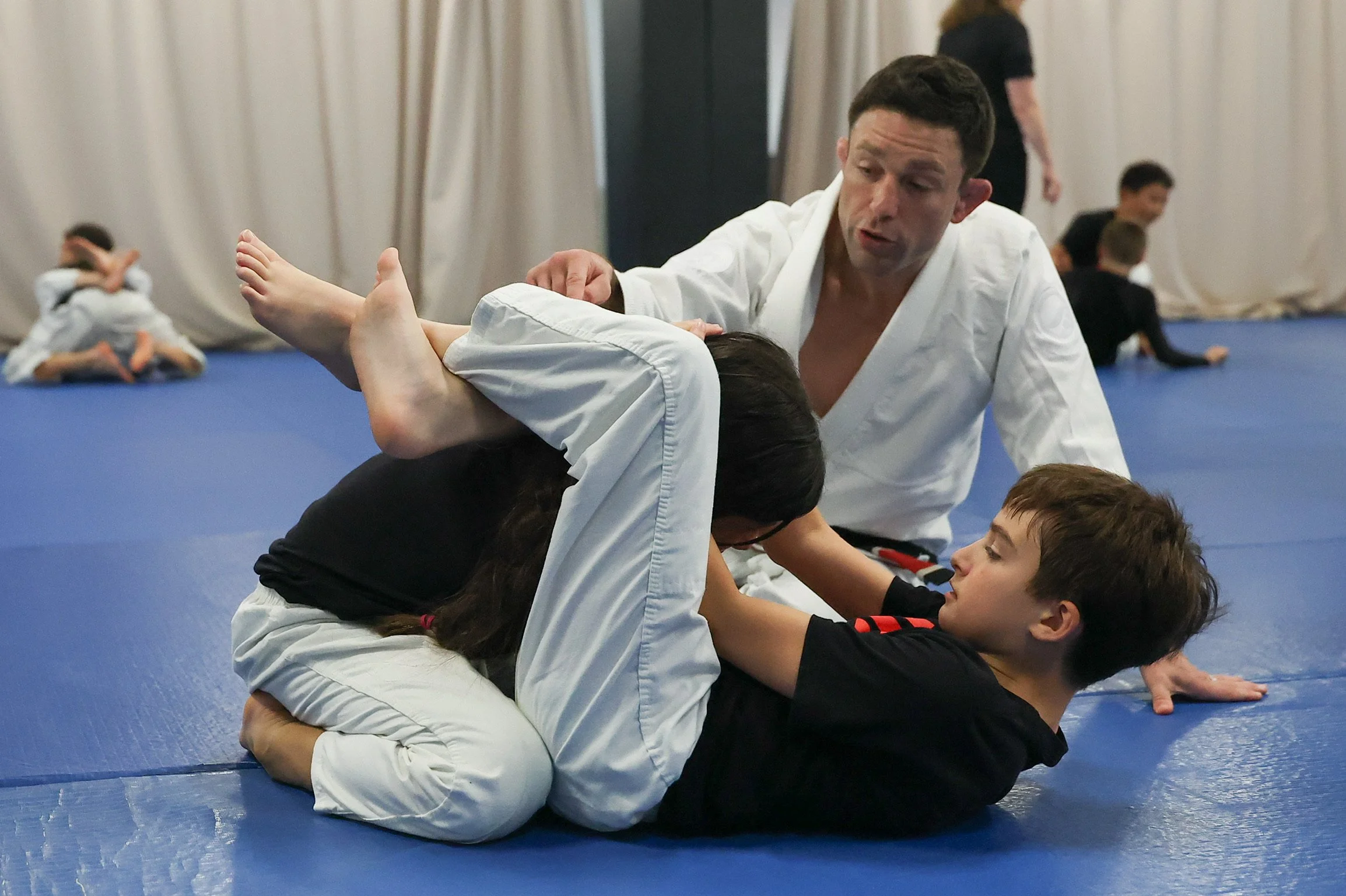 Youth BJJ, Judo, and Wrestling at Fifty/50 in Falls Church, VA