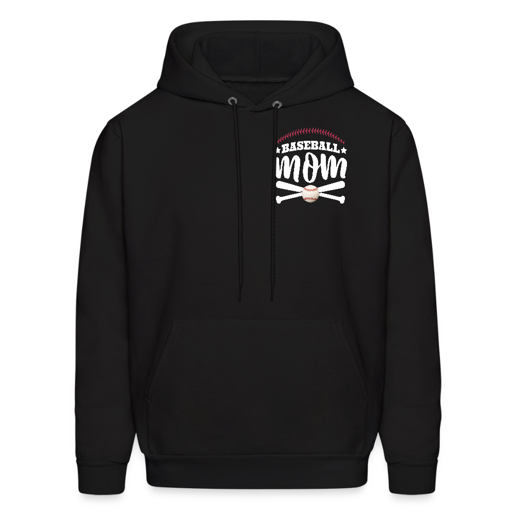 Personalized Baseball Mom Hoodie | Custom Names on Back