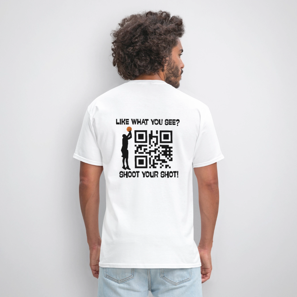 Like What You See? Custom QR Code T-Shirt