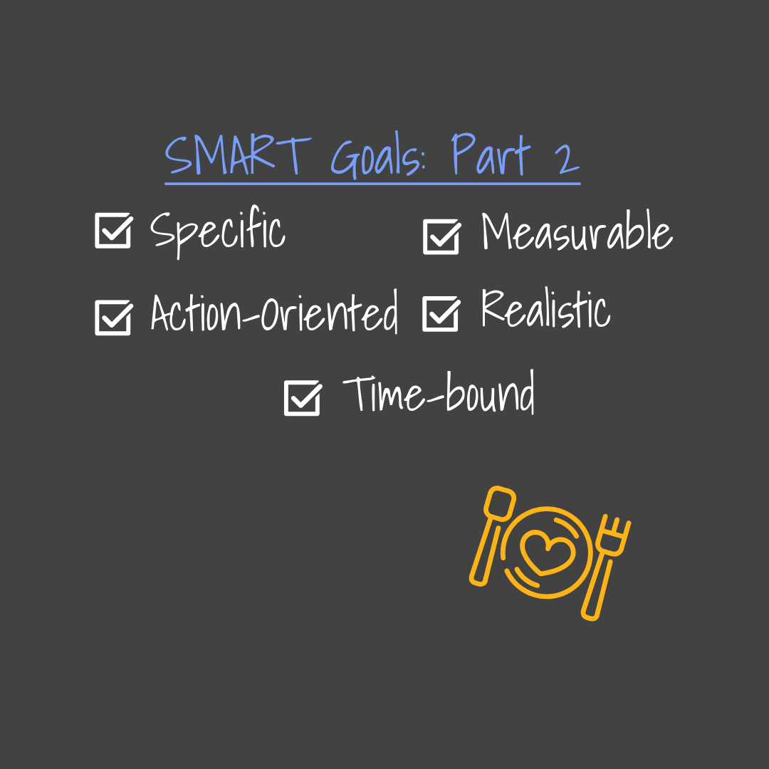 Goal Setting: Part 2