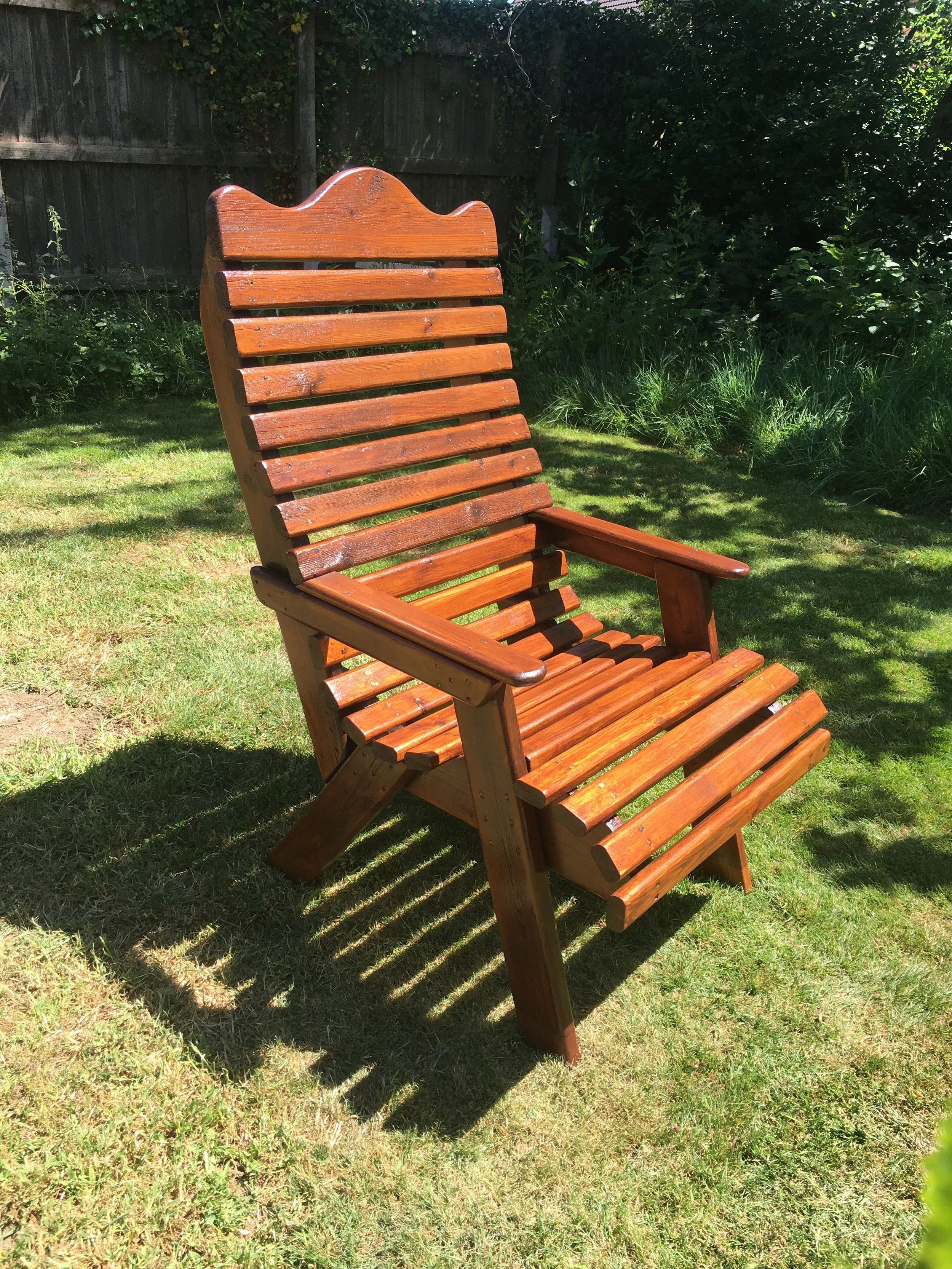 Refurbsihed outdoor chair