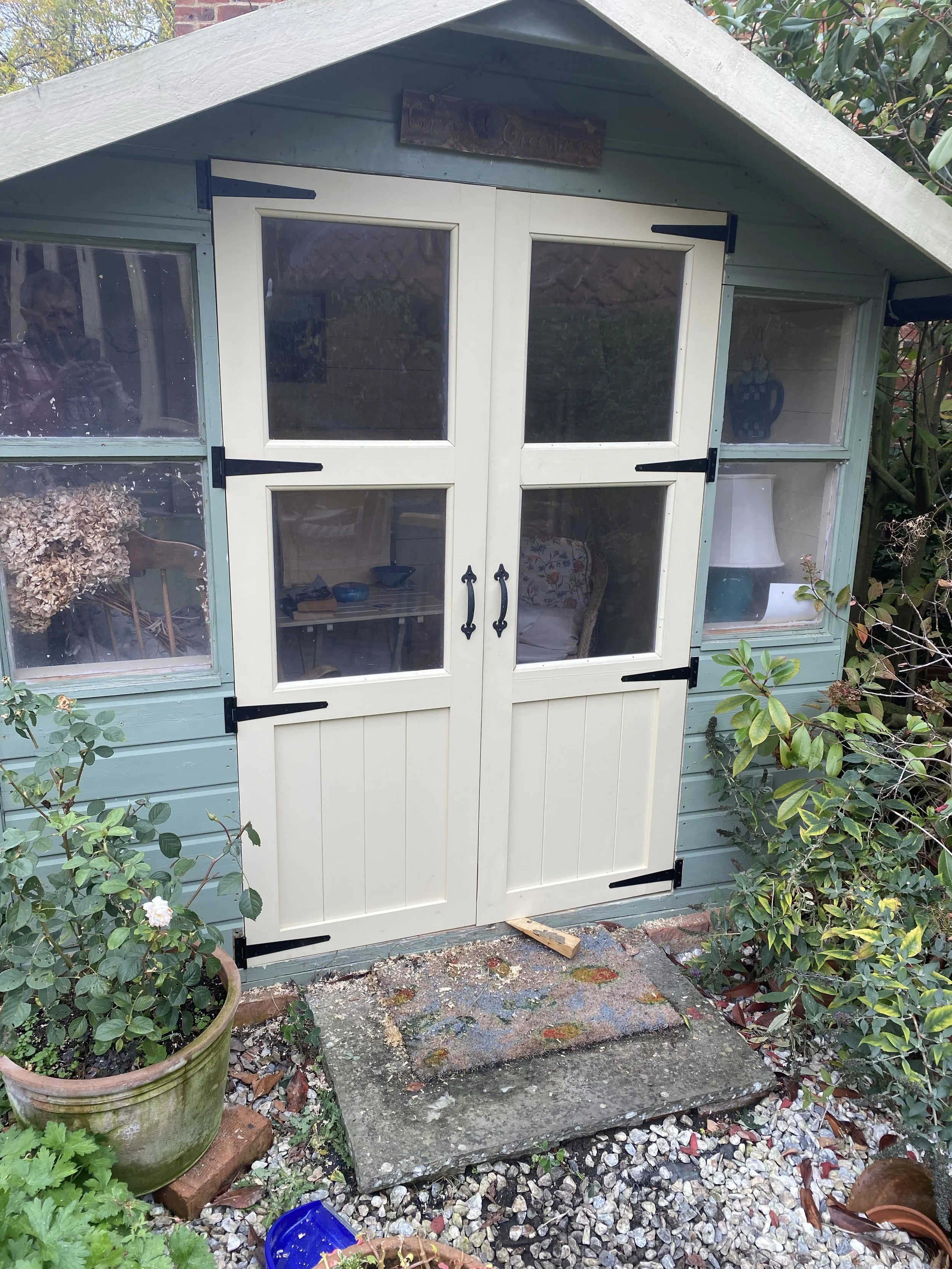 Replacement summer house doors