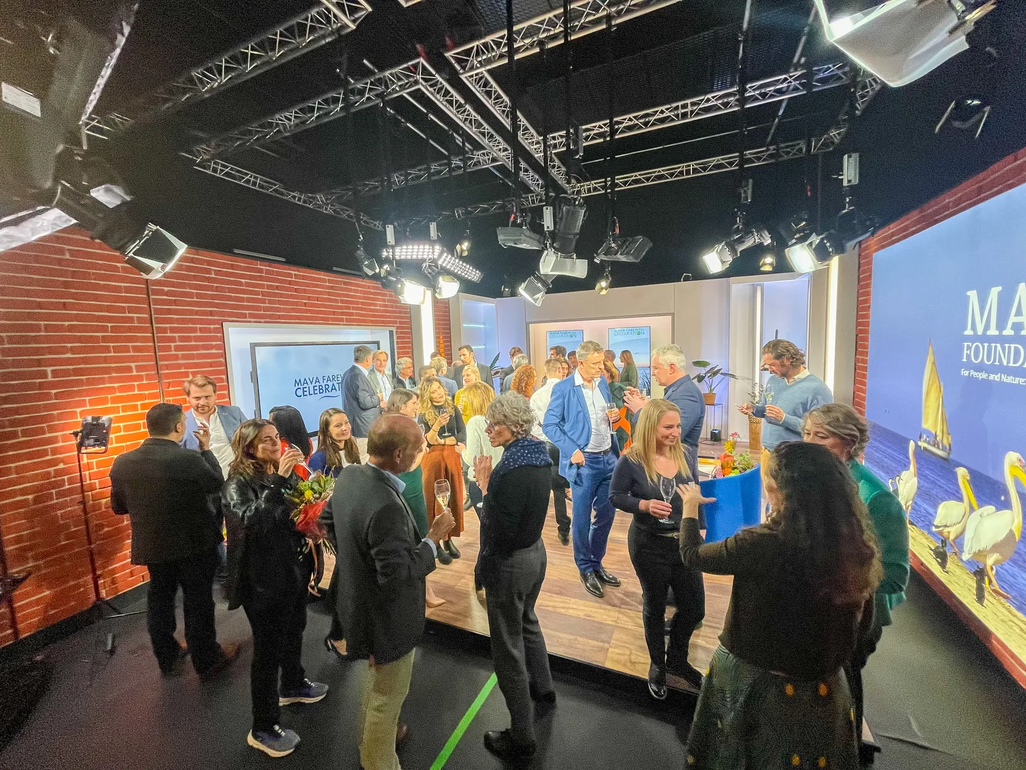 Waveprod événement studio télé en suisse à gland