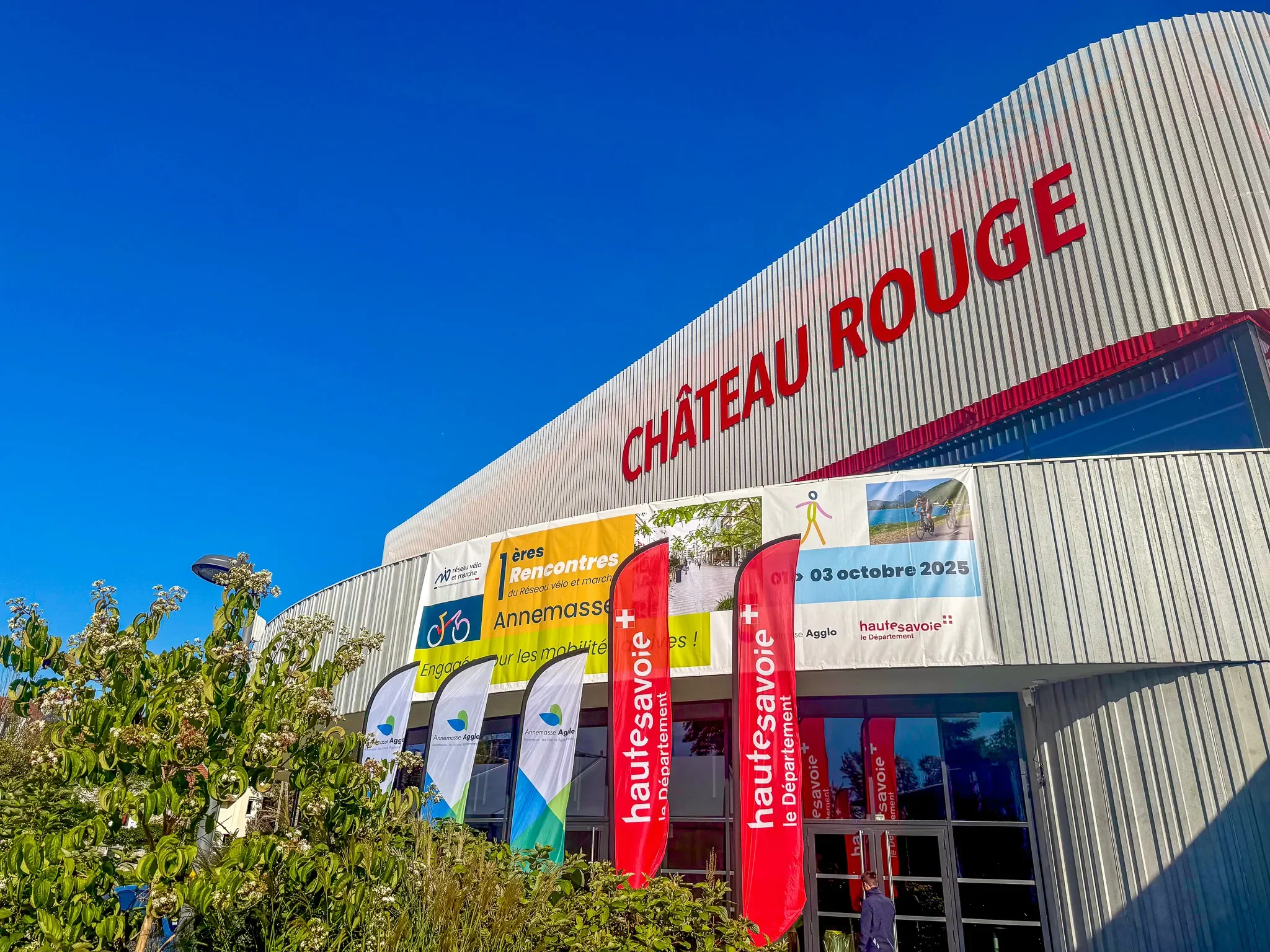 Waveprod pour un événement en Haute-savoie à Château Rouge annemasse