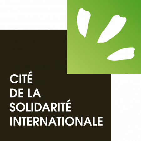 Logo de la Cité de la Solidarité Internationale d'Annemasse en Haute-Savoie.