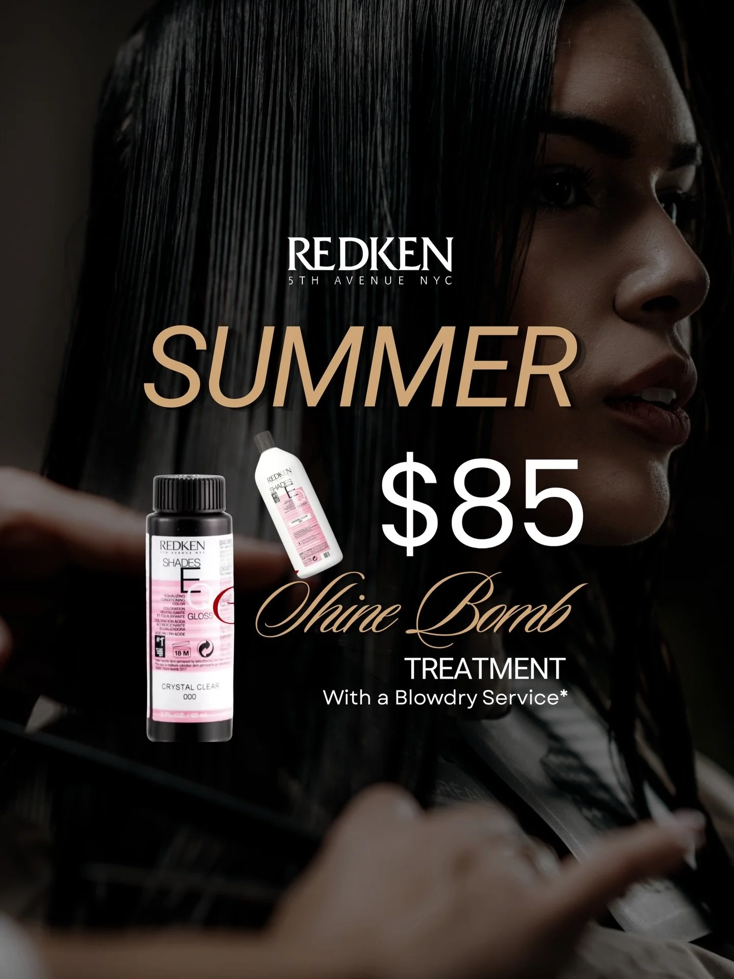 ✨Don&rsquo;t miss out on our Redken Shine Bomb special this summer! 

Your hair needs and deserves it. Nothing beats silky, smooth, shiny hair all season long ✨

#boyntonbeach #boyntonhairstylist #palmbeachcounty #boyntonbeachsalon