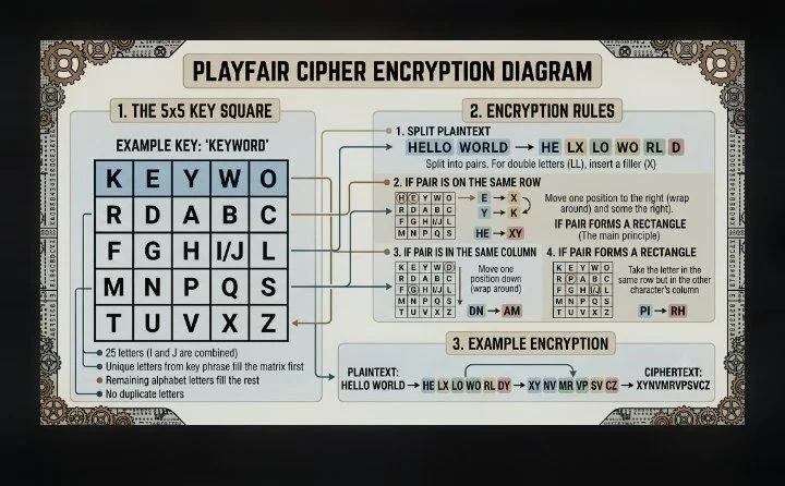 The Vigenère Cipher: Unbreakable for 300 Years, Broken in an Afternoon

