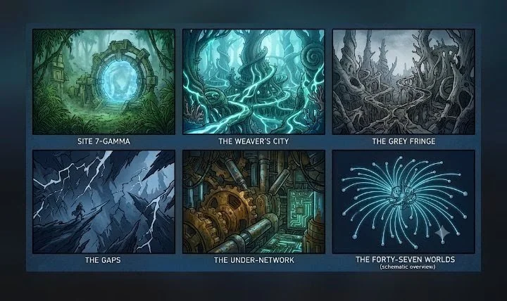       
  
    # A City That Grows Instead of Gets Built  One of the most distinctive world-building choices in *Portals* by Chester Craig is architectural, not magical: the Weaver's City isn't constructed. It's cultivated.  Corridors are guided root 