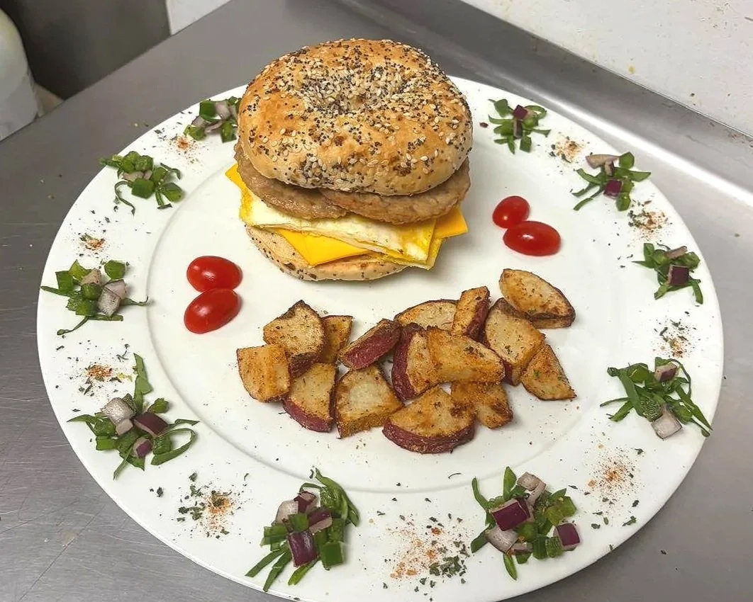 Egg, Sausage, & Cheese Bagel
