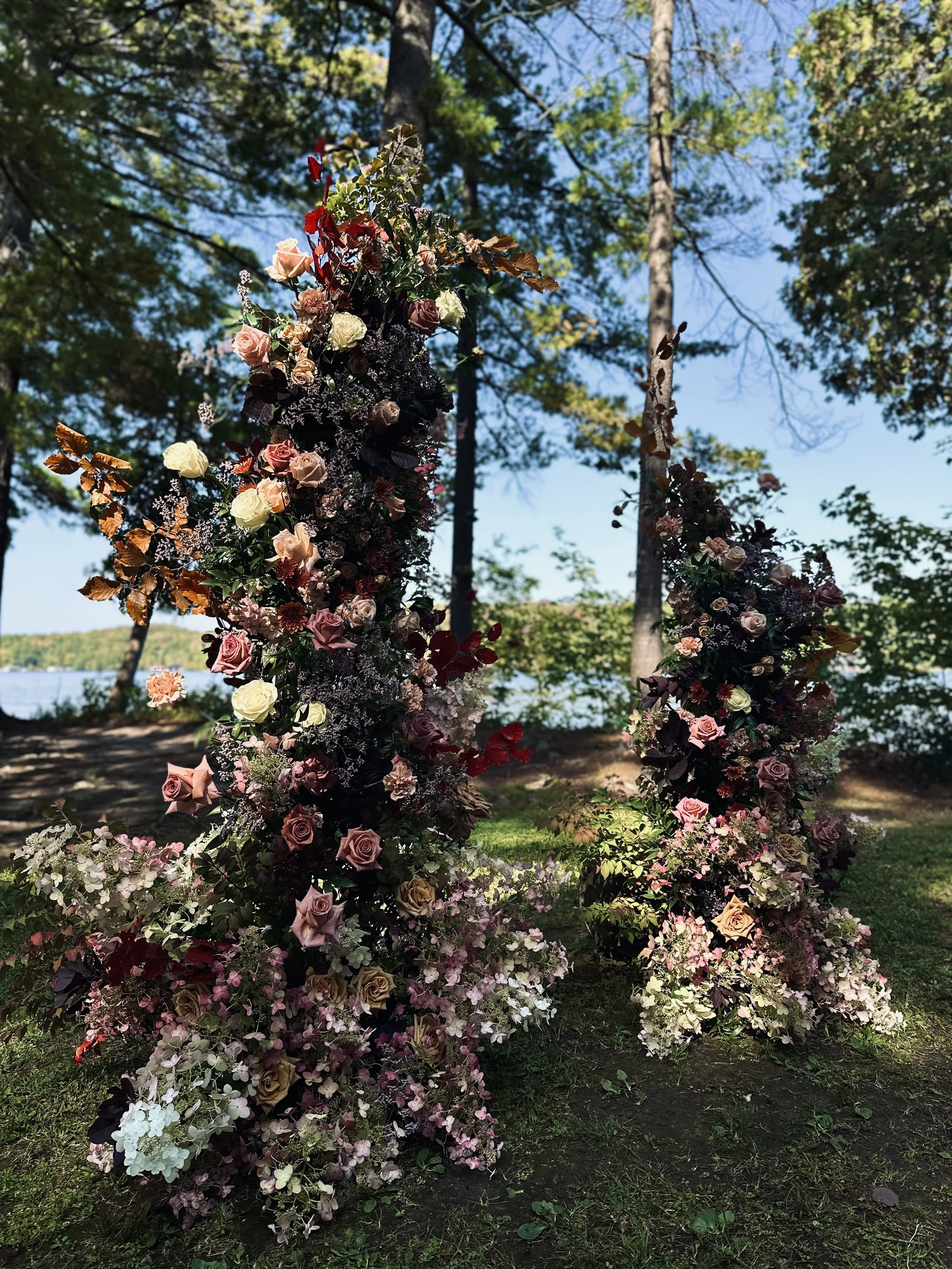 Broken Floral Arch