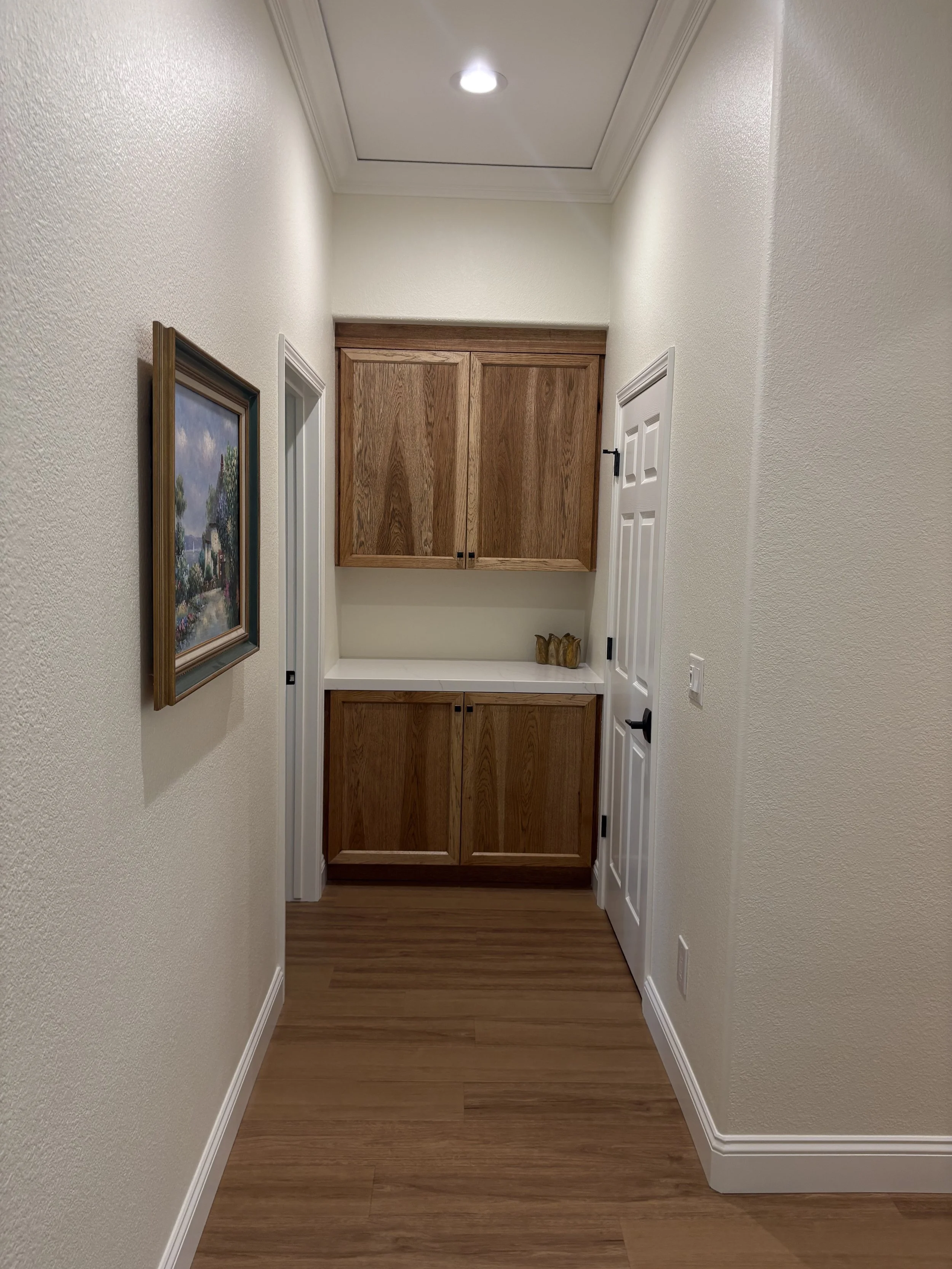 Hall built ins after