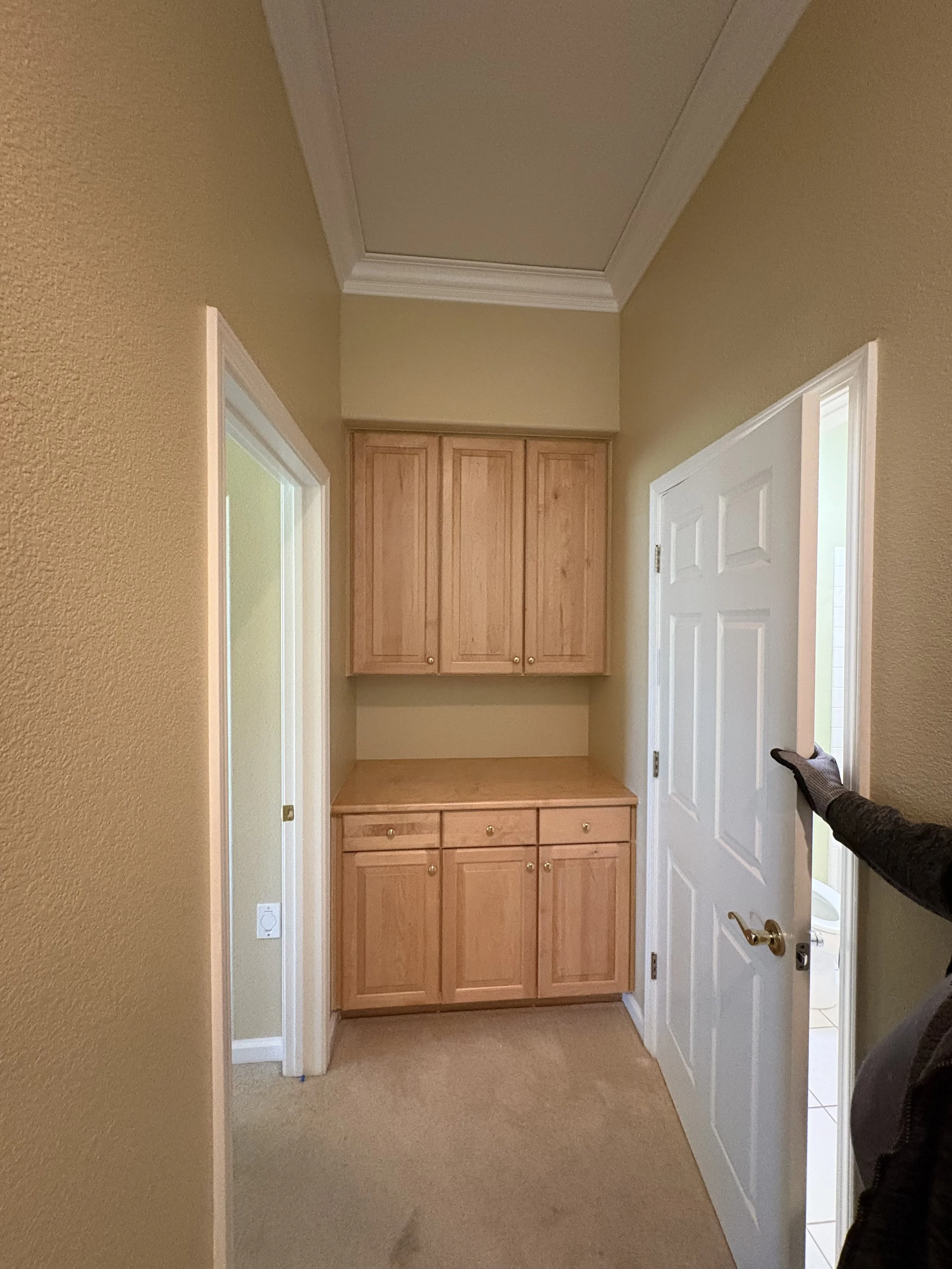 Hallway built ins before