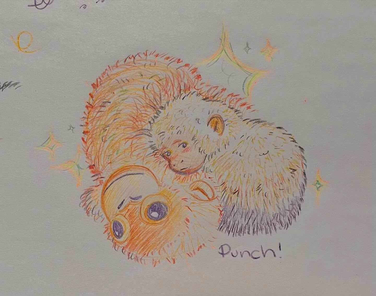 Doodle of Punch the lovely little monkey with Crayola Twistables :)

#traditionalartworks #doodleday #punch #punchthemonkey #monkeylover